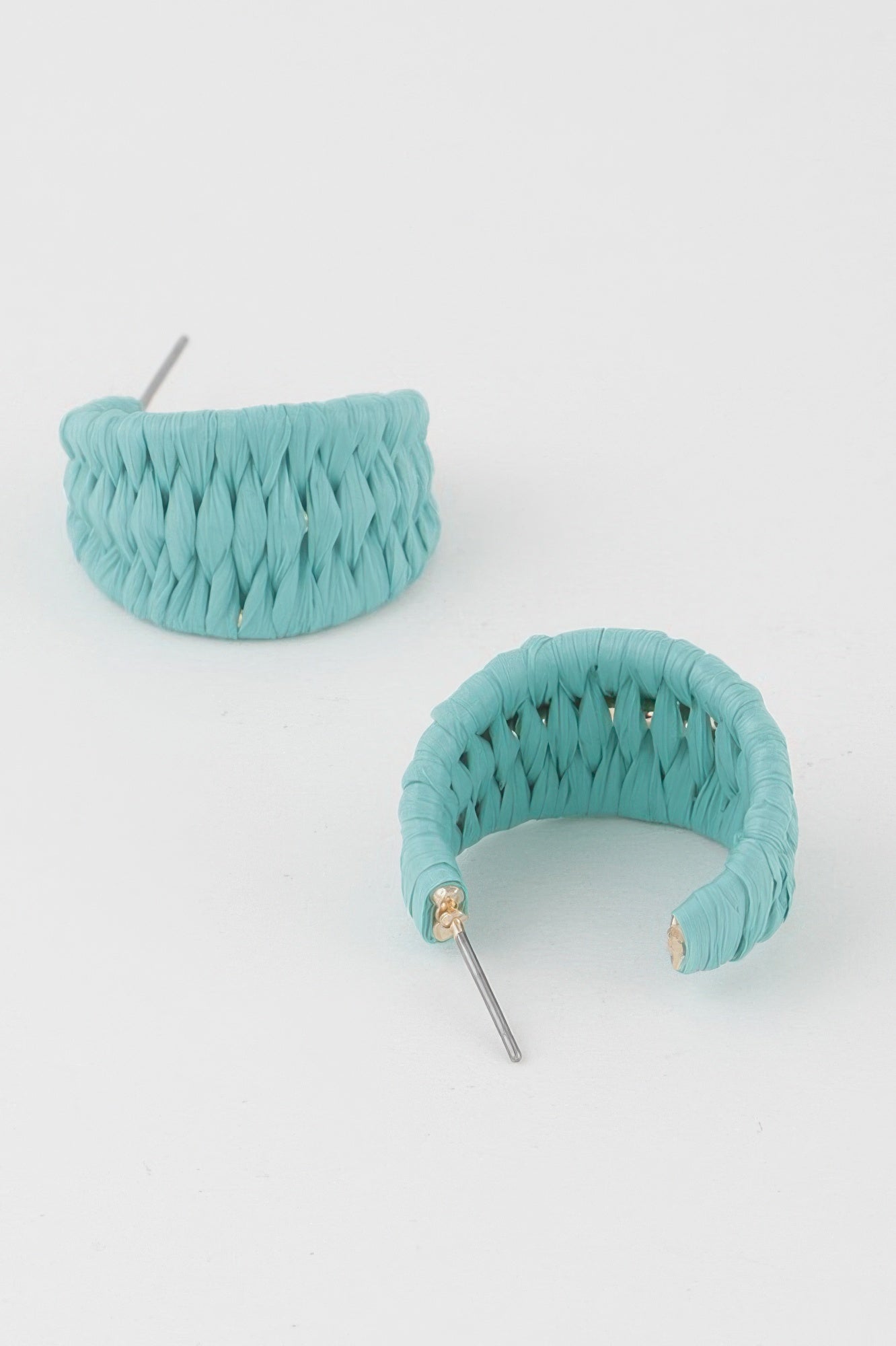Triple Weaved Hoop Earrings