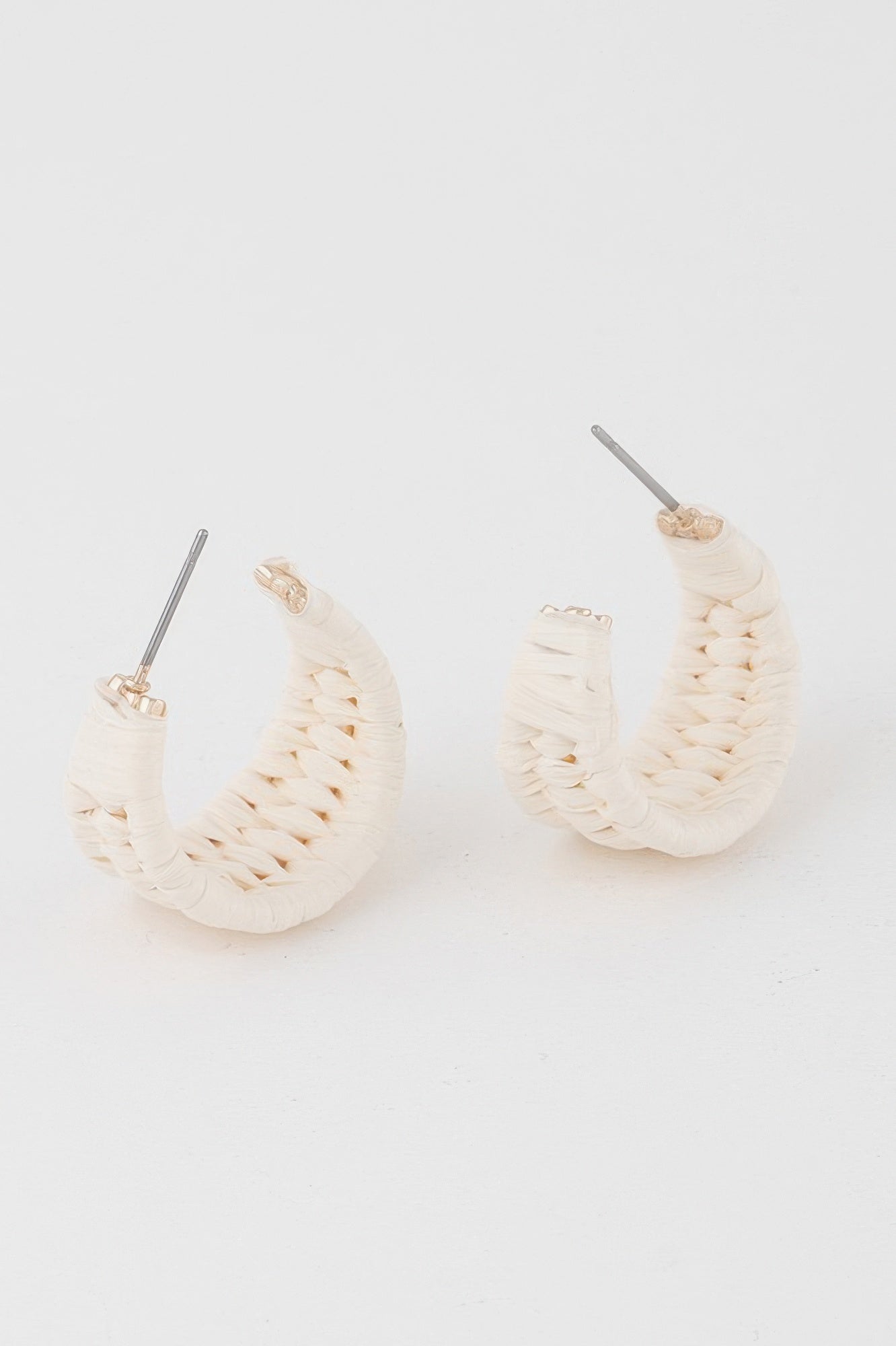 Triple Weaved Hoop Earrings