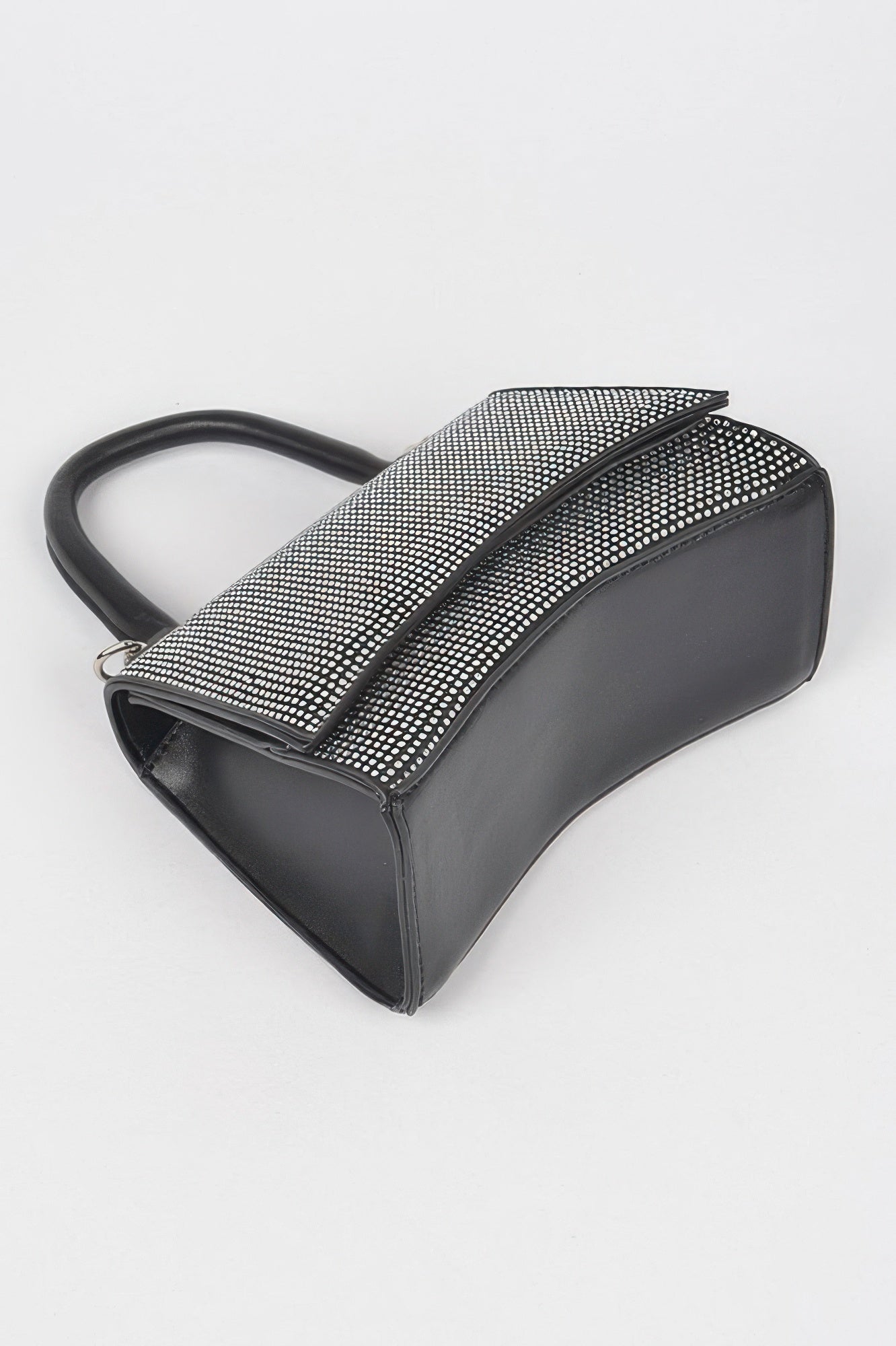 Rhinestone Top Handle Bag