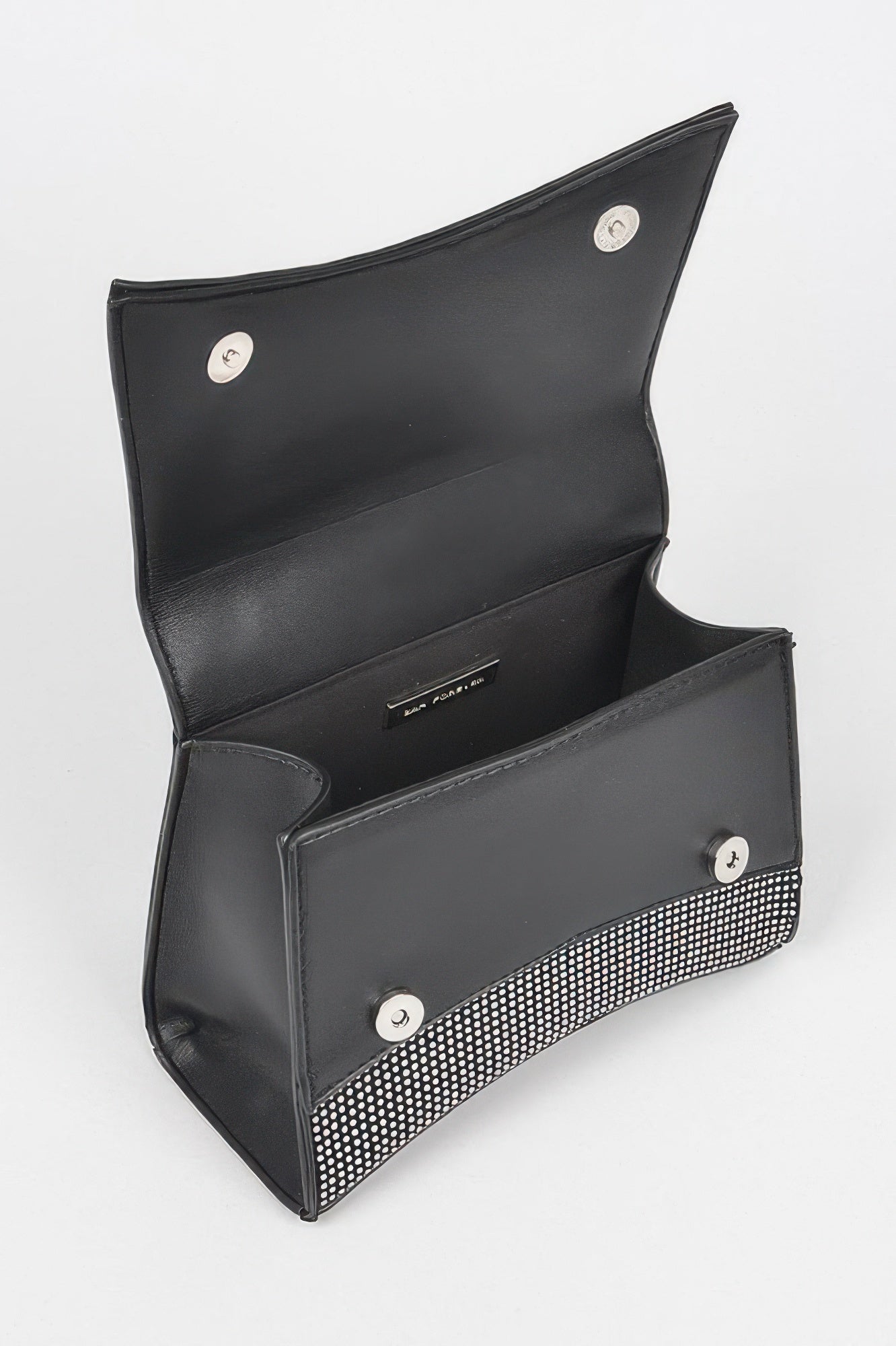 Rhinestone Top Handle Bag