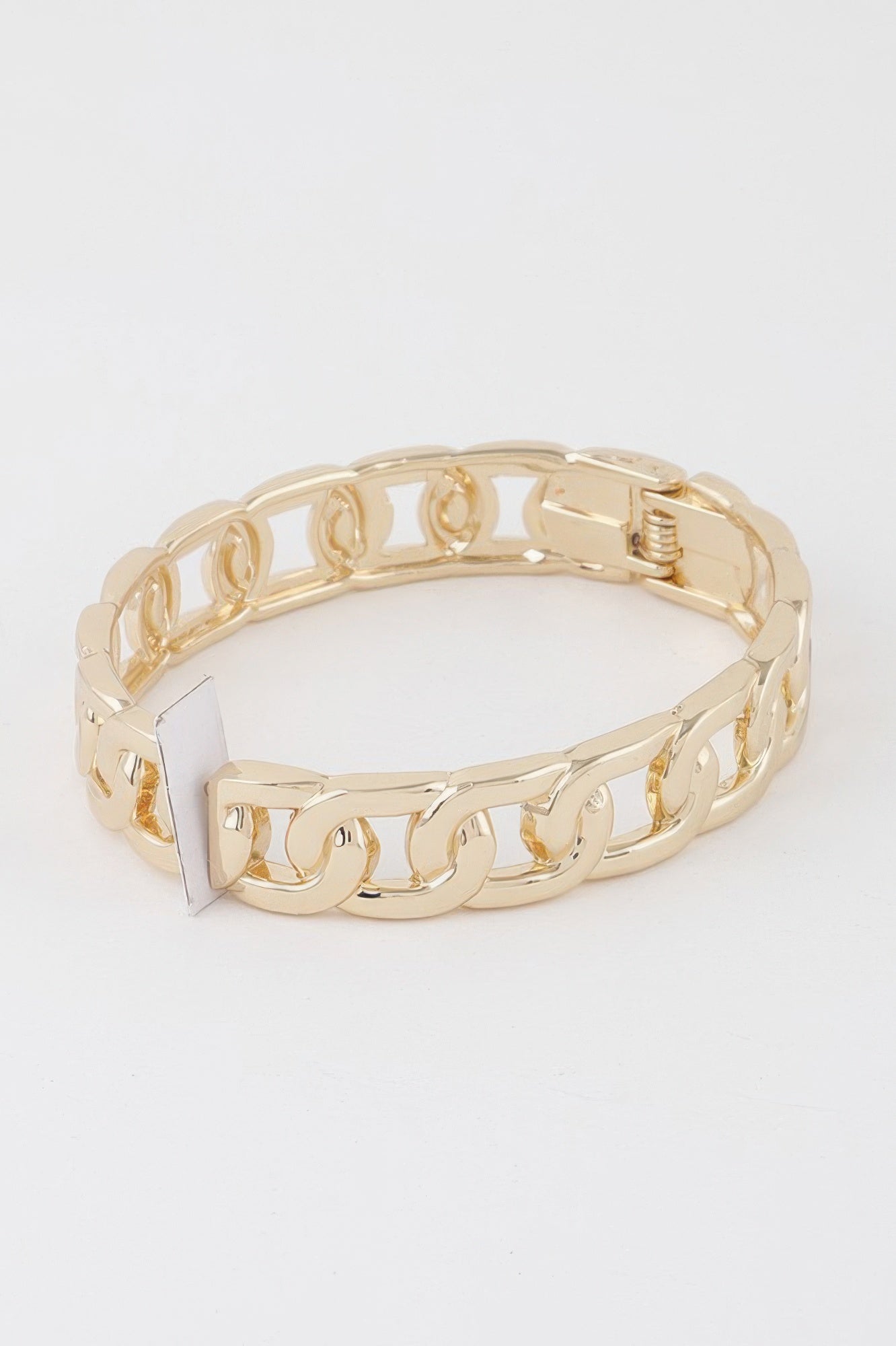 Curb Chain Cuff Bracelet