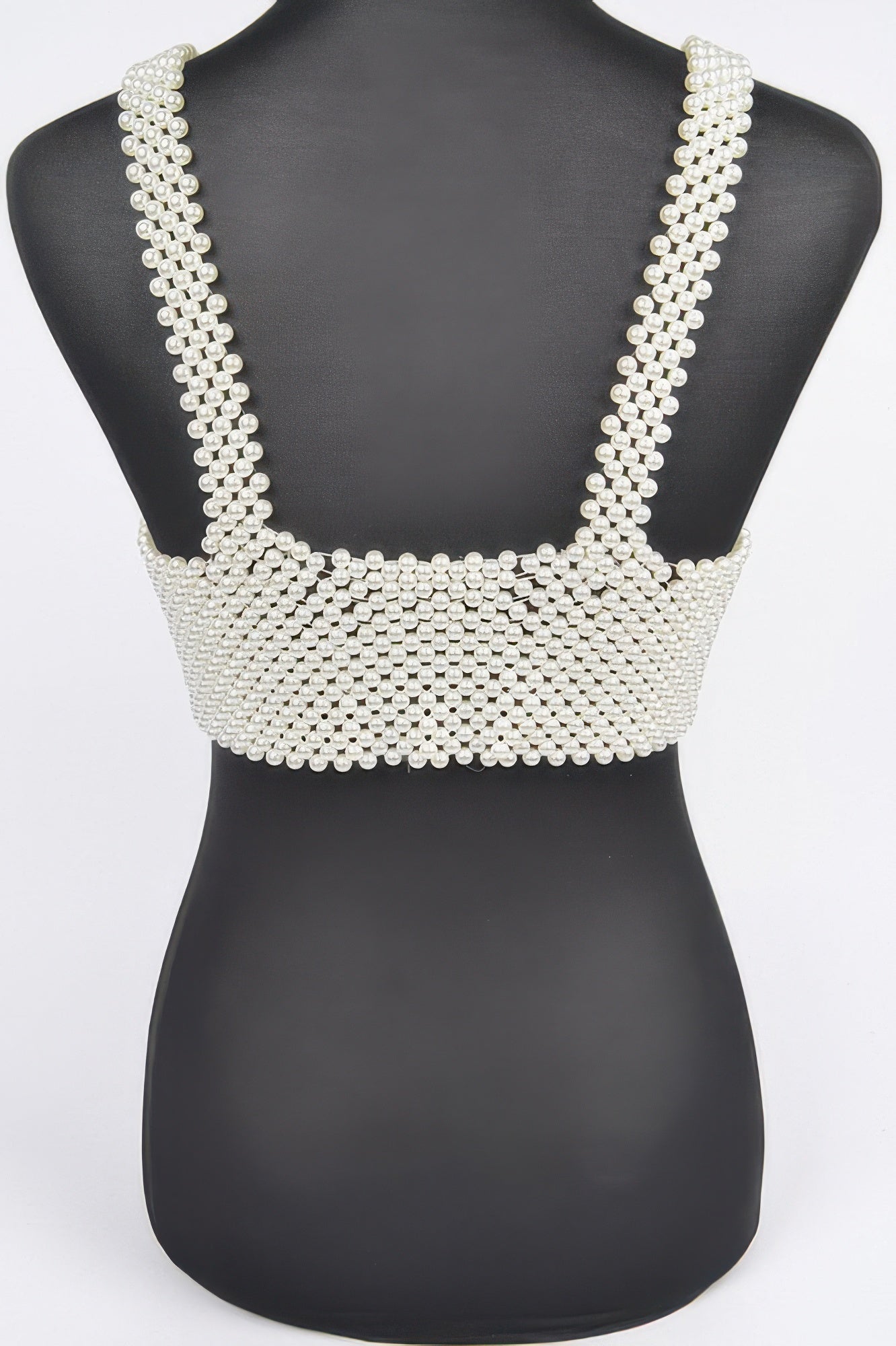 Faux Pearl Bralette