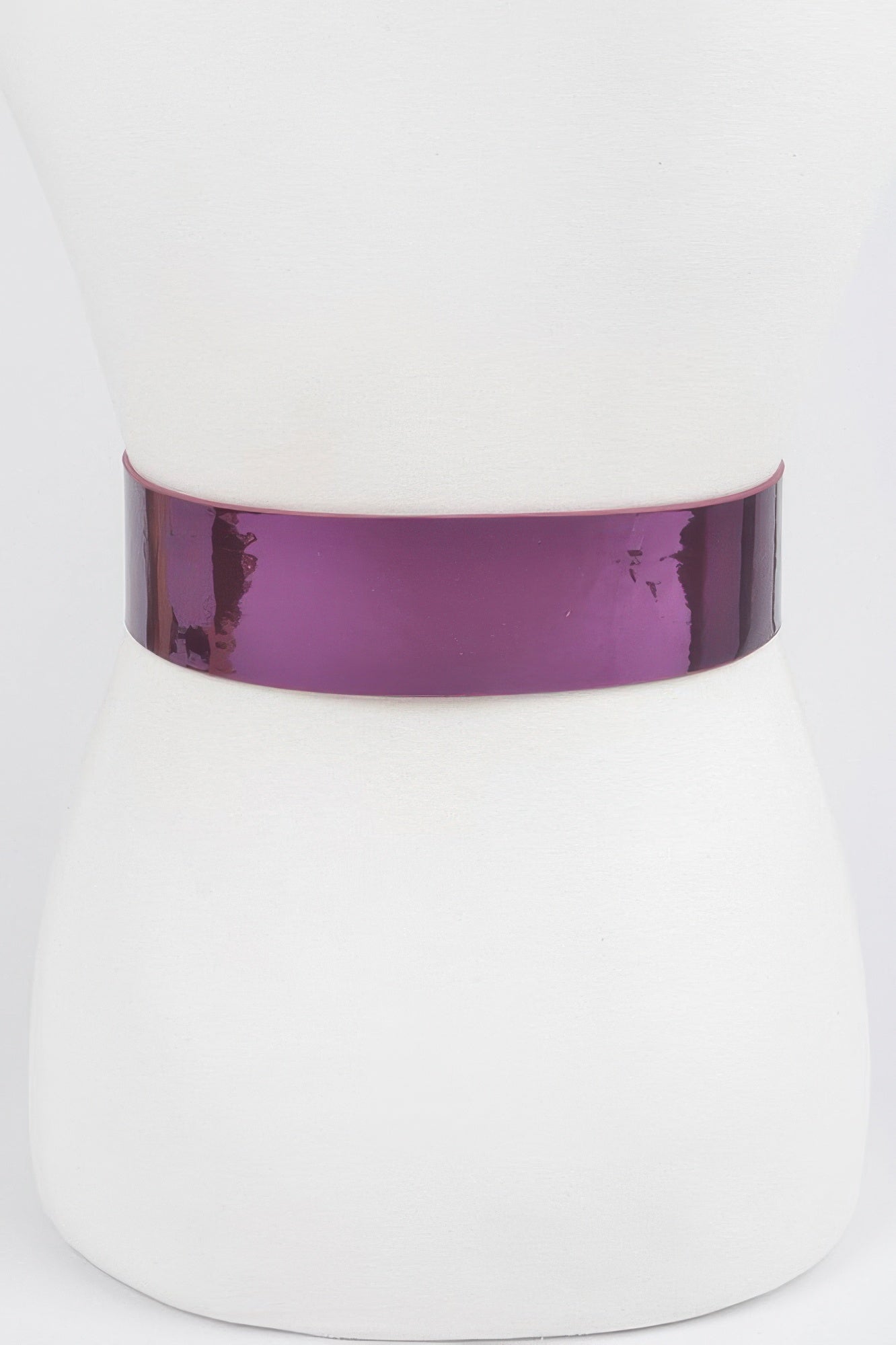Wide Mirror Pu Belt