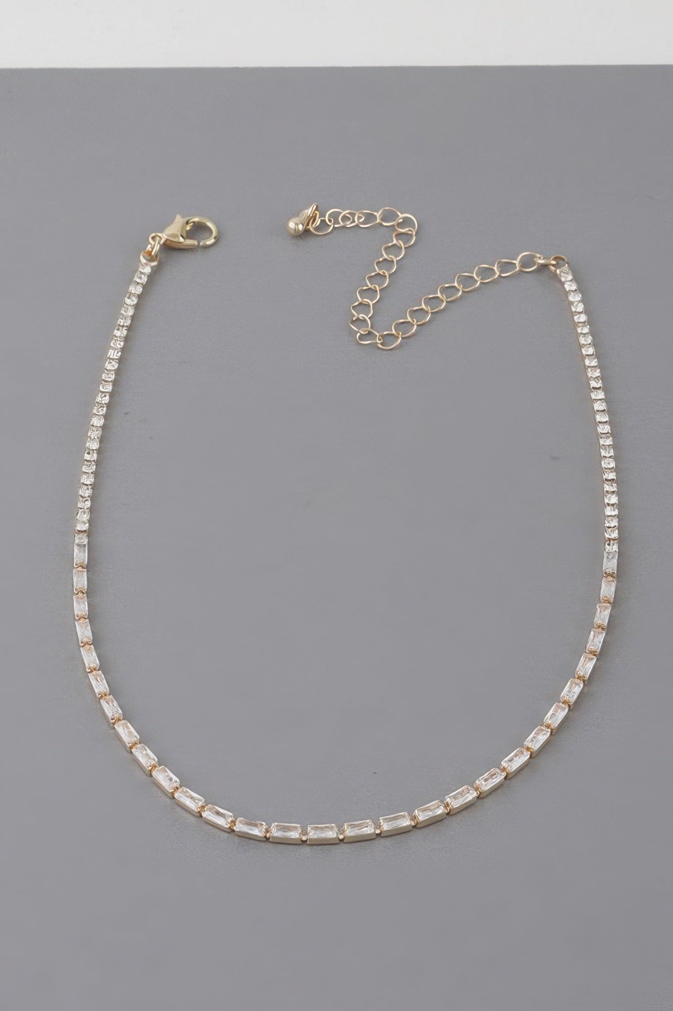 Cubic Crystal Jewel Necklace
