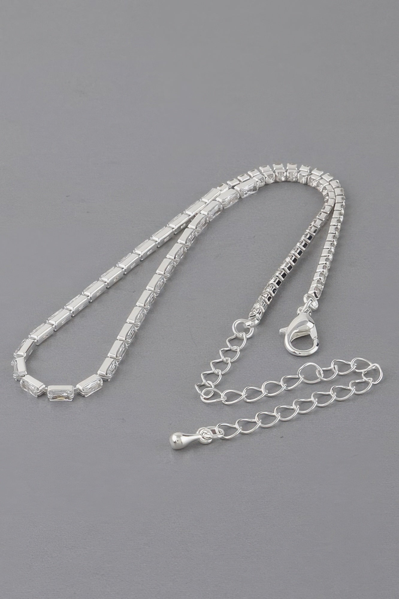 Cubic Crystal Jewel Necklace