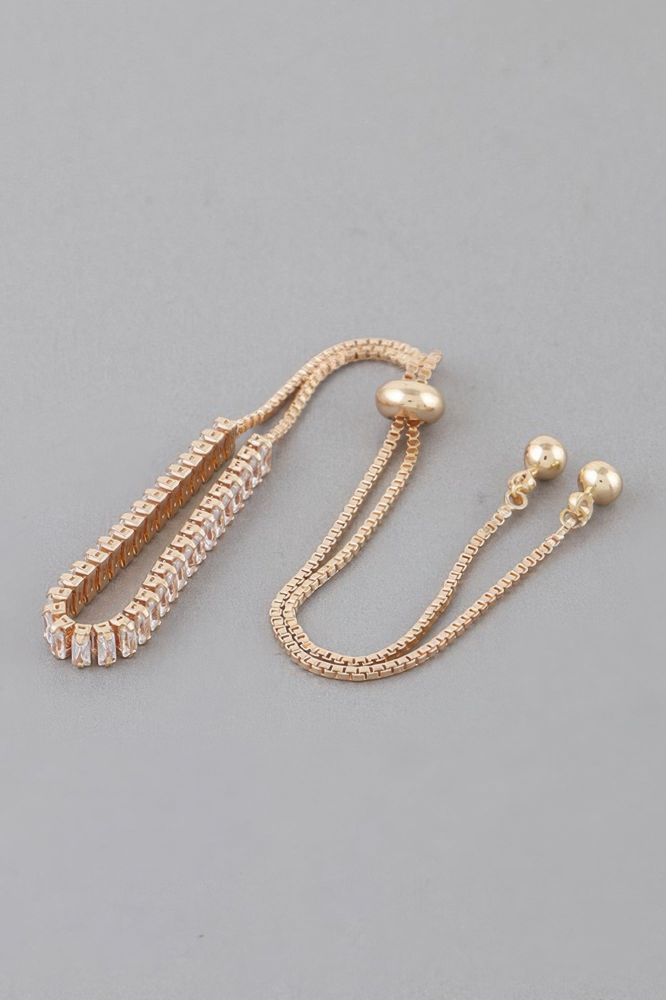 Classic Rhinestone Adjustable Bracelet