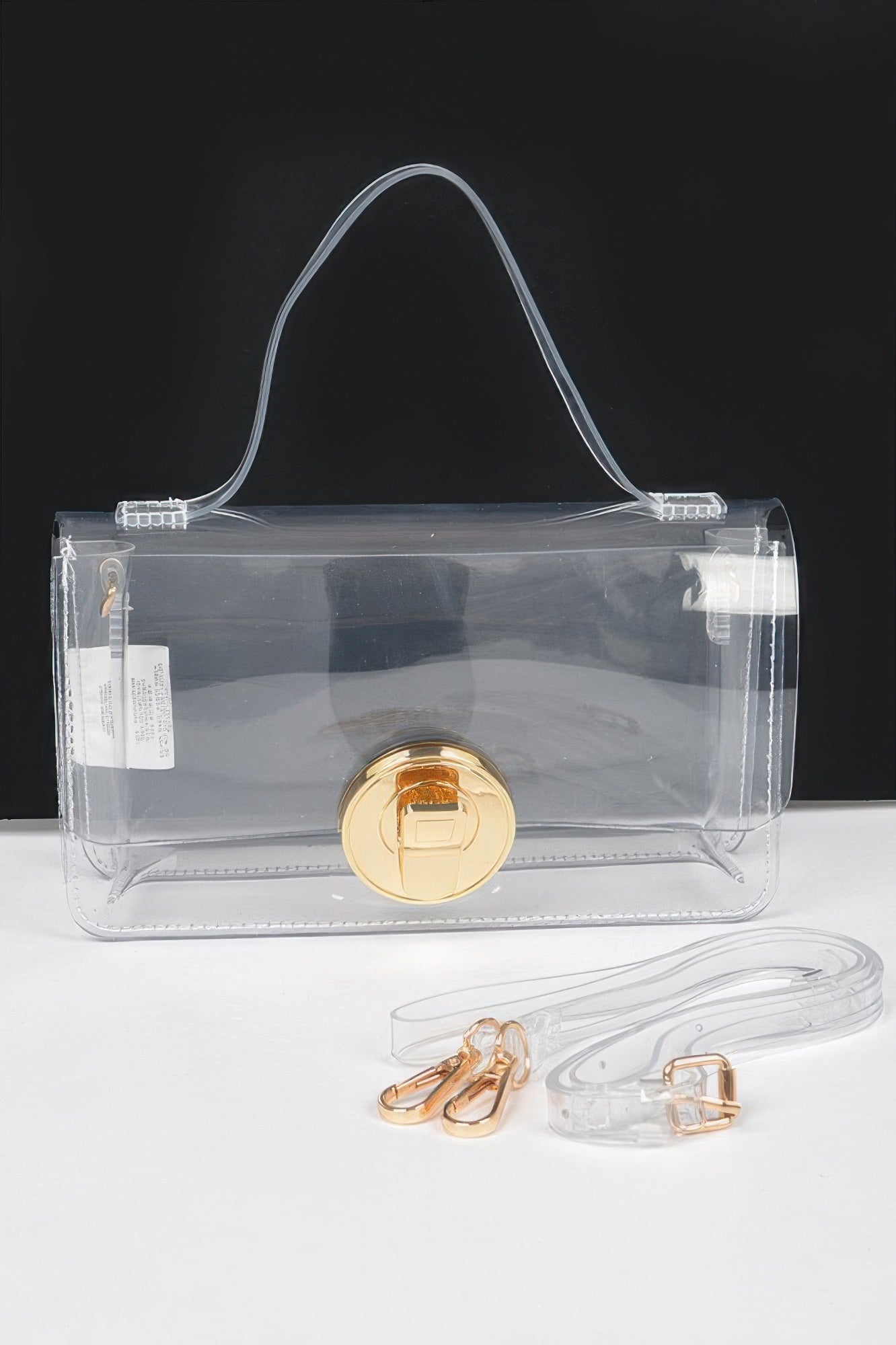 Transparent Top Handle Bag