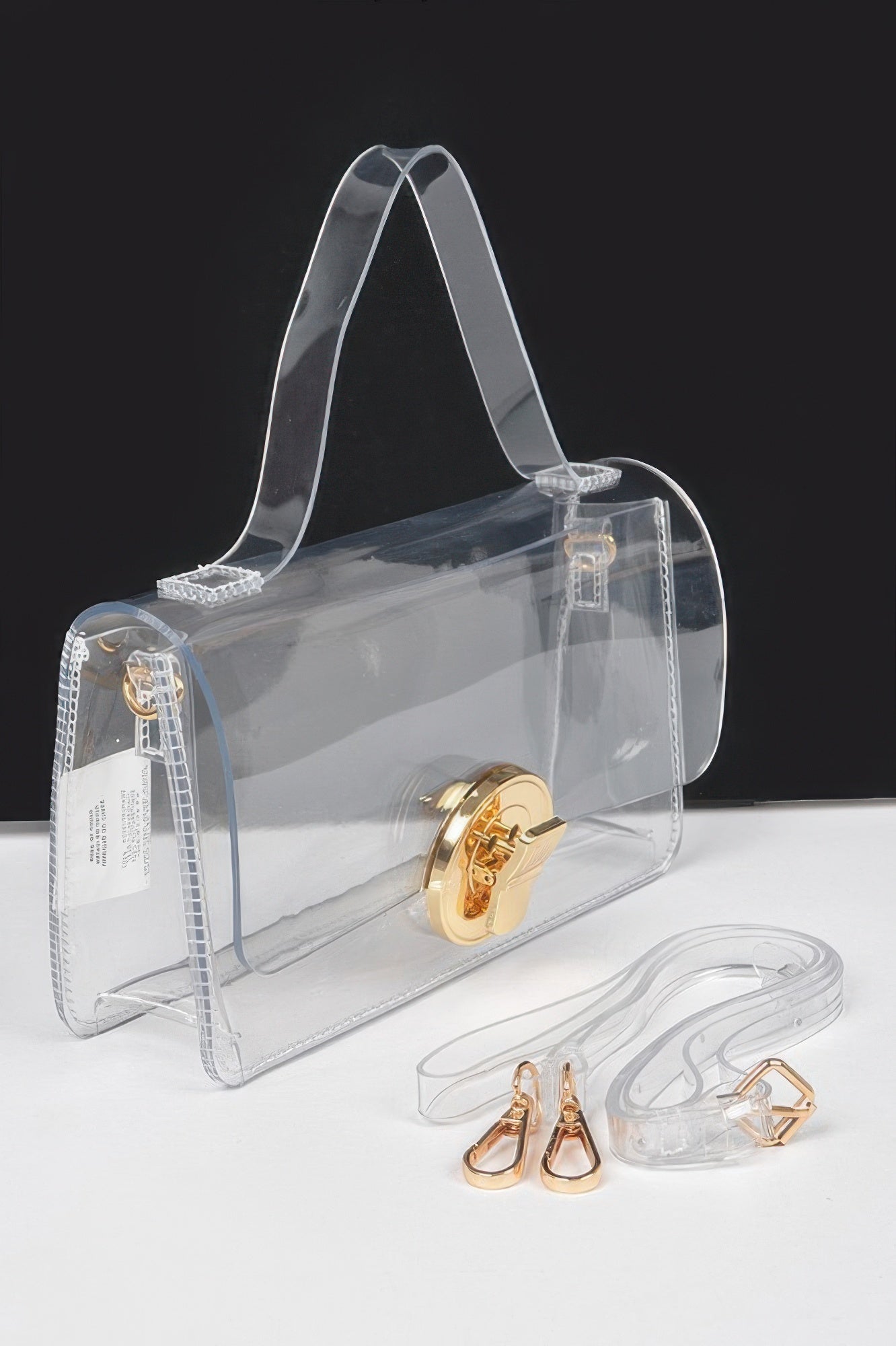 Transparent Top Handle Bag