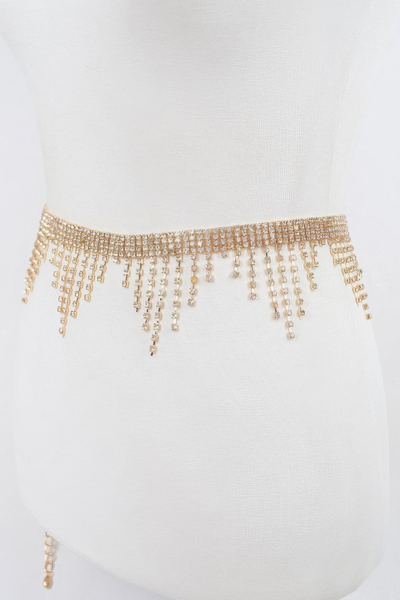 Falling Icicle Gemstone Belt