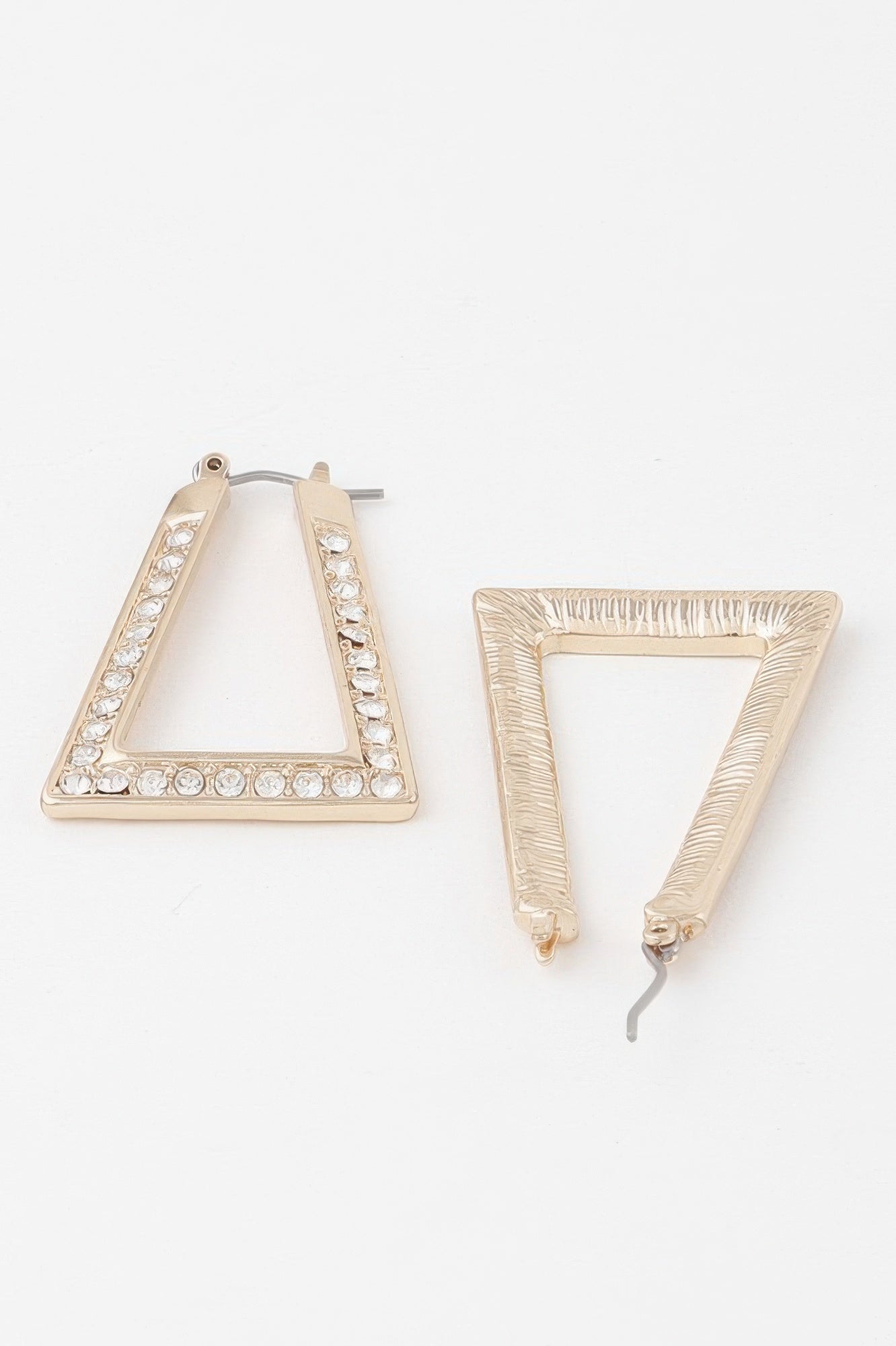 Geometric Rhinestone Earrings
