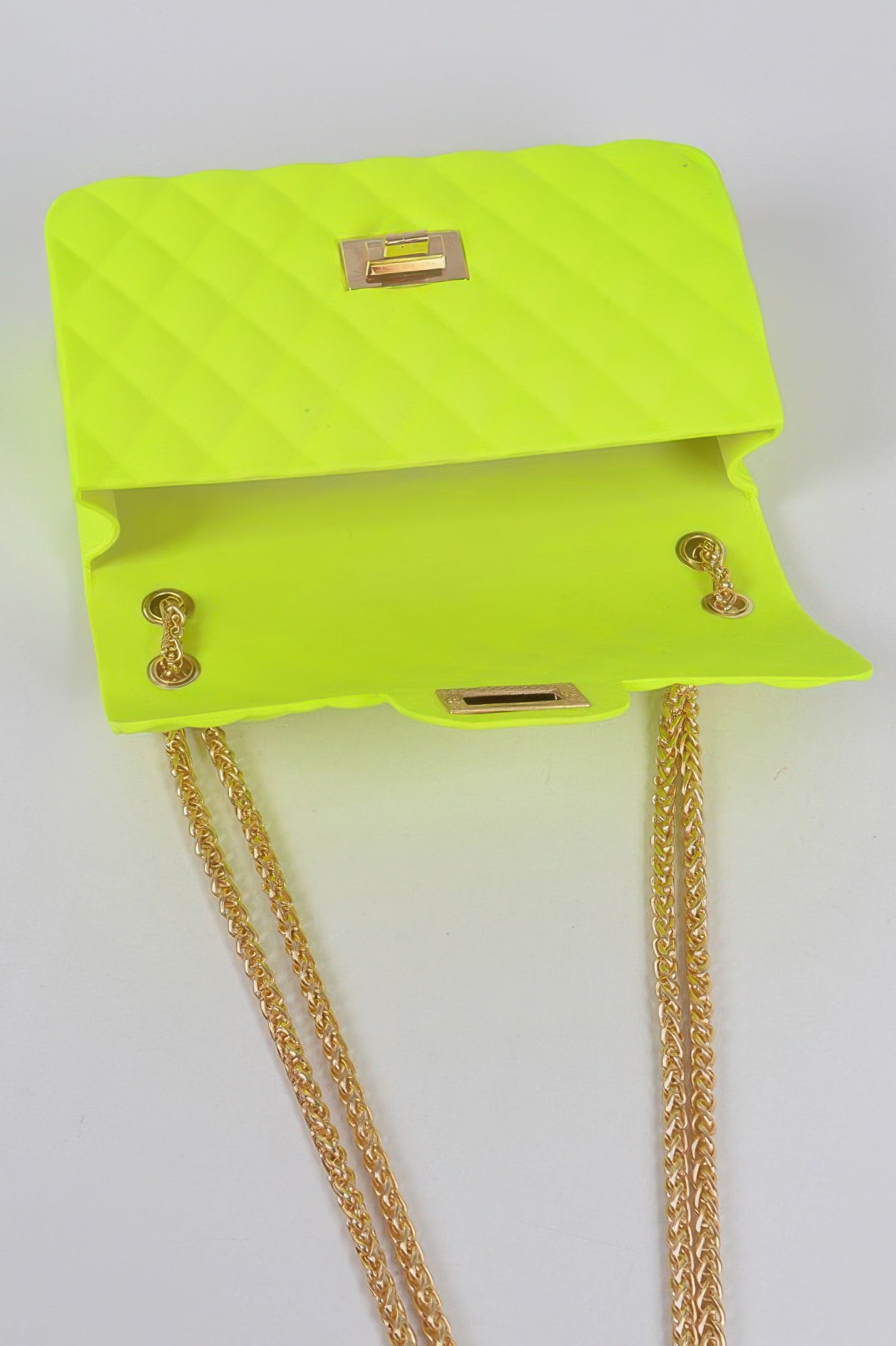 Jelly Classic Quilted Shape Clutch