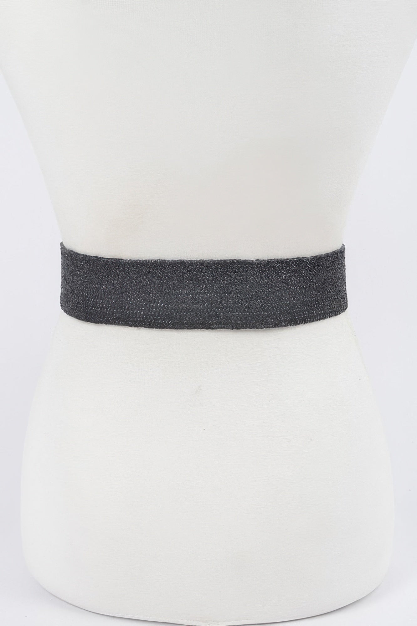 Handmade Bamboo Buckle Plus Size Stretch Belt