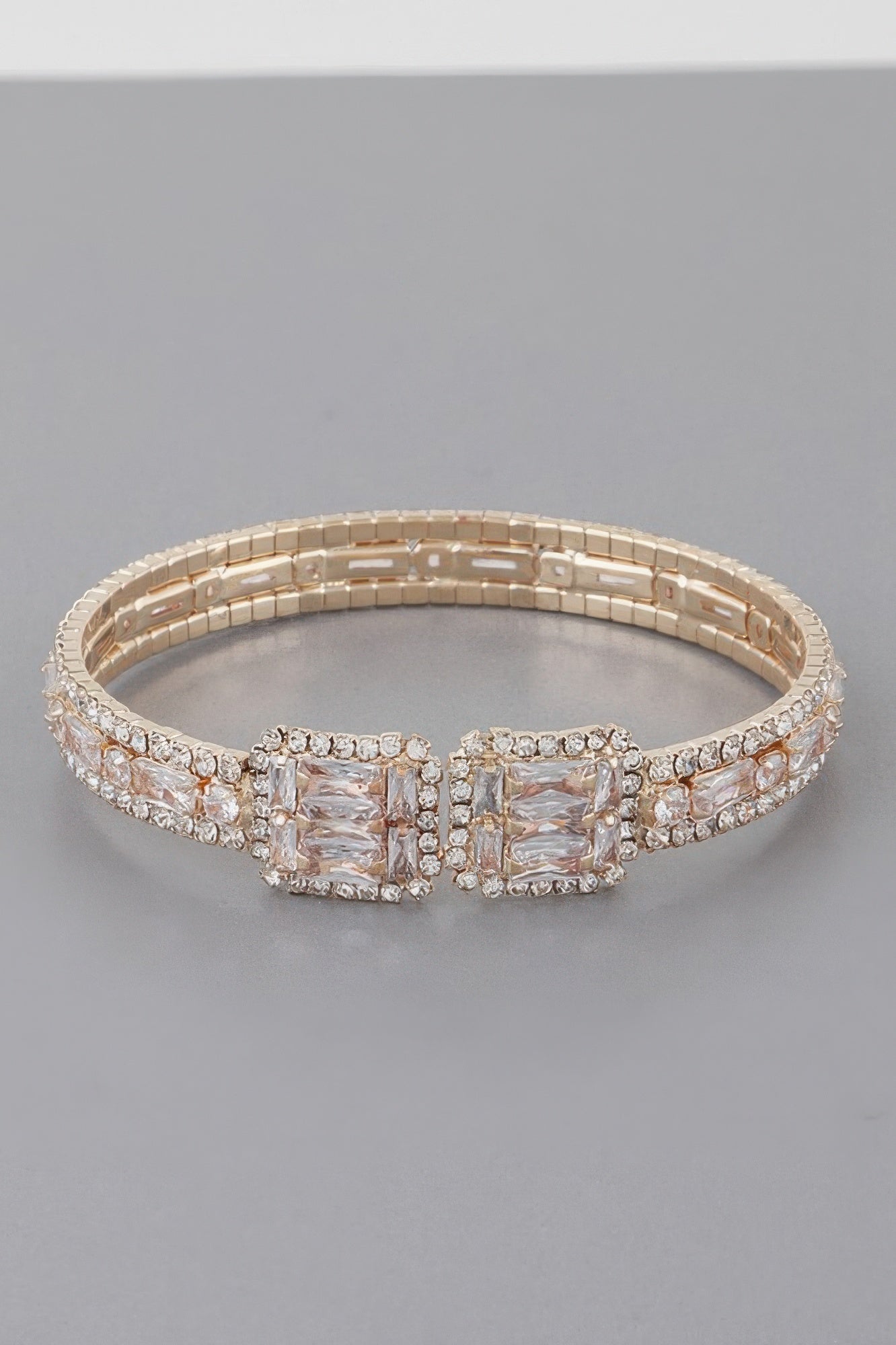 Rhinestone Cuff Bracelet
