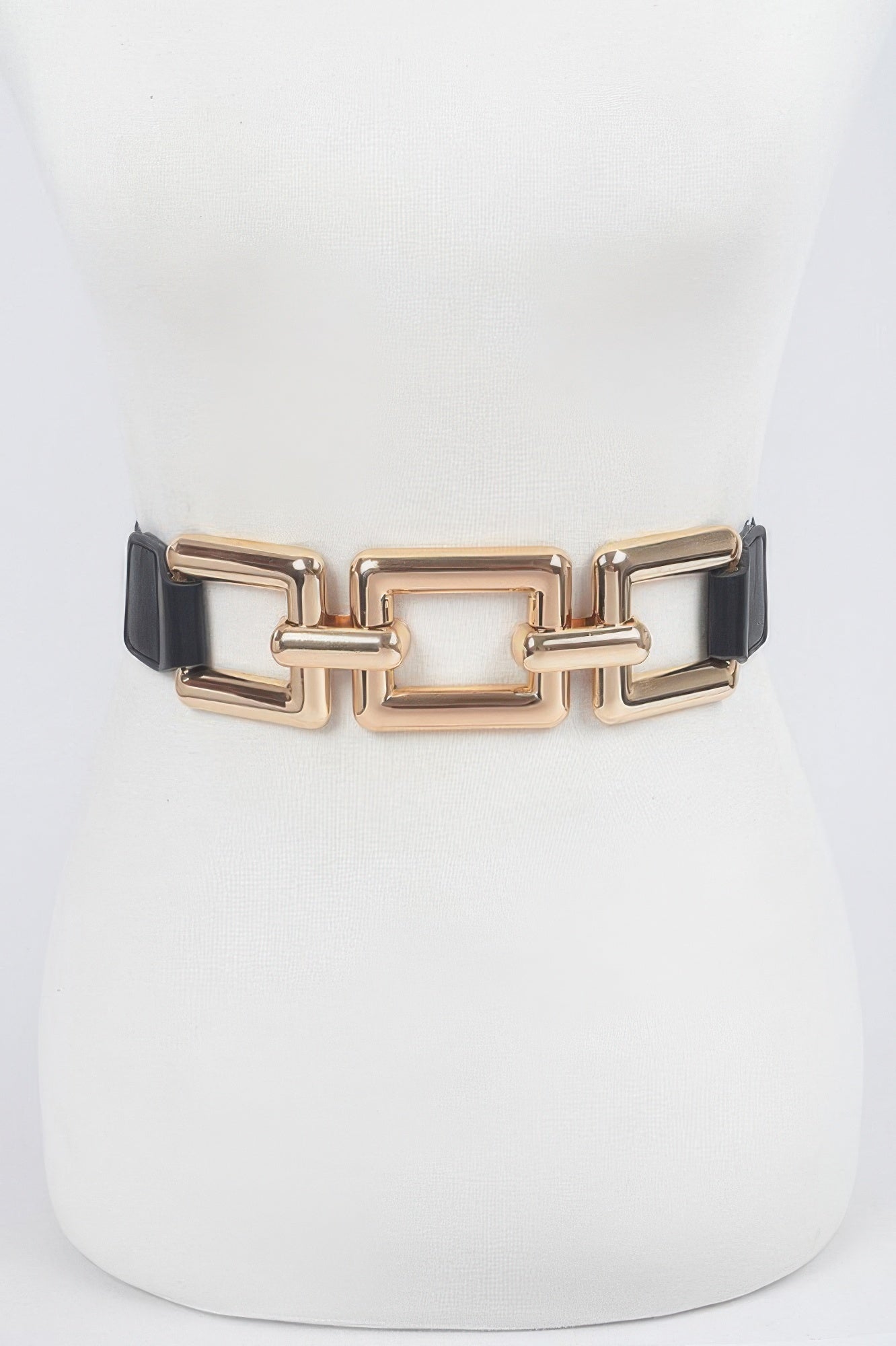 Oversized Metal Stretch Belt