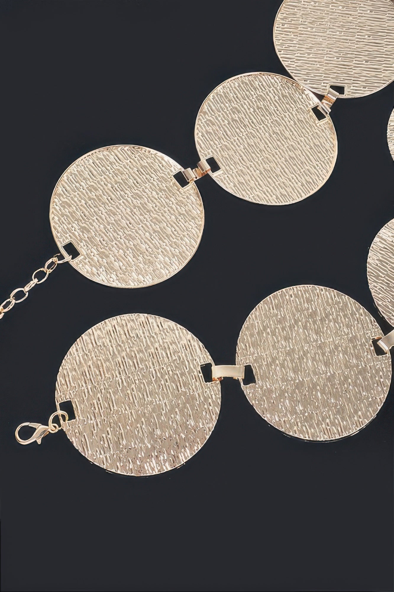 Iron Circular Plated Belt