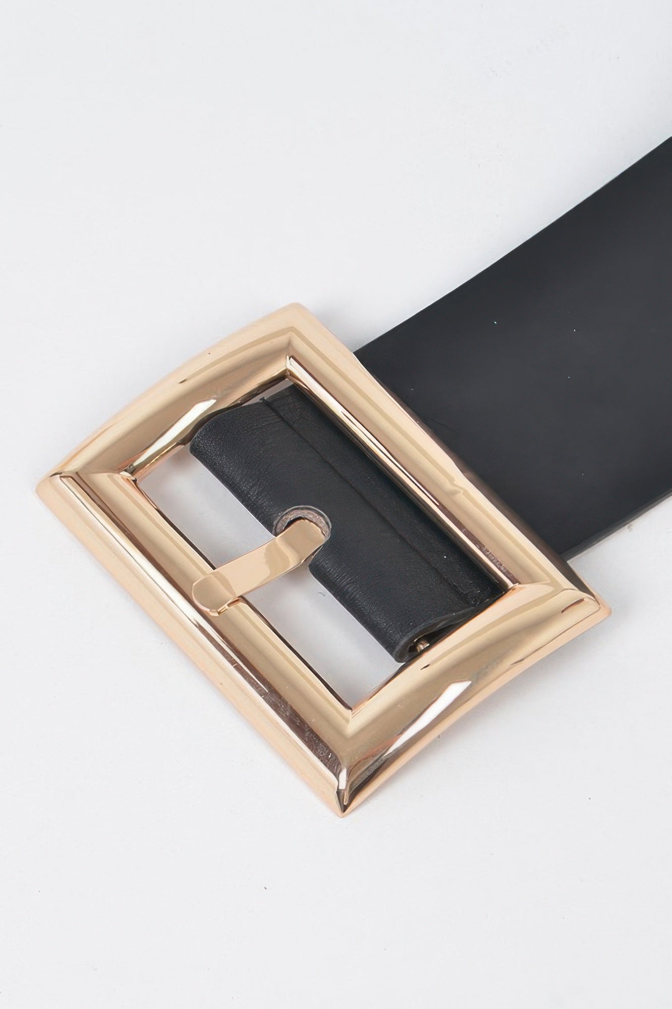 Simple Rectangle Buckle Plus Size Belt