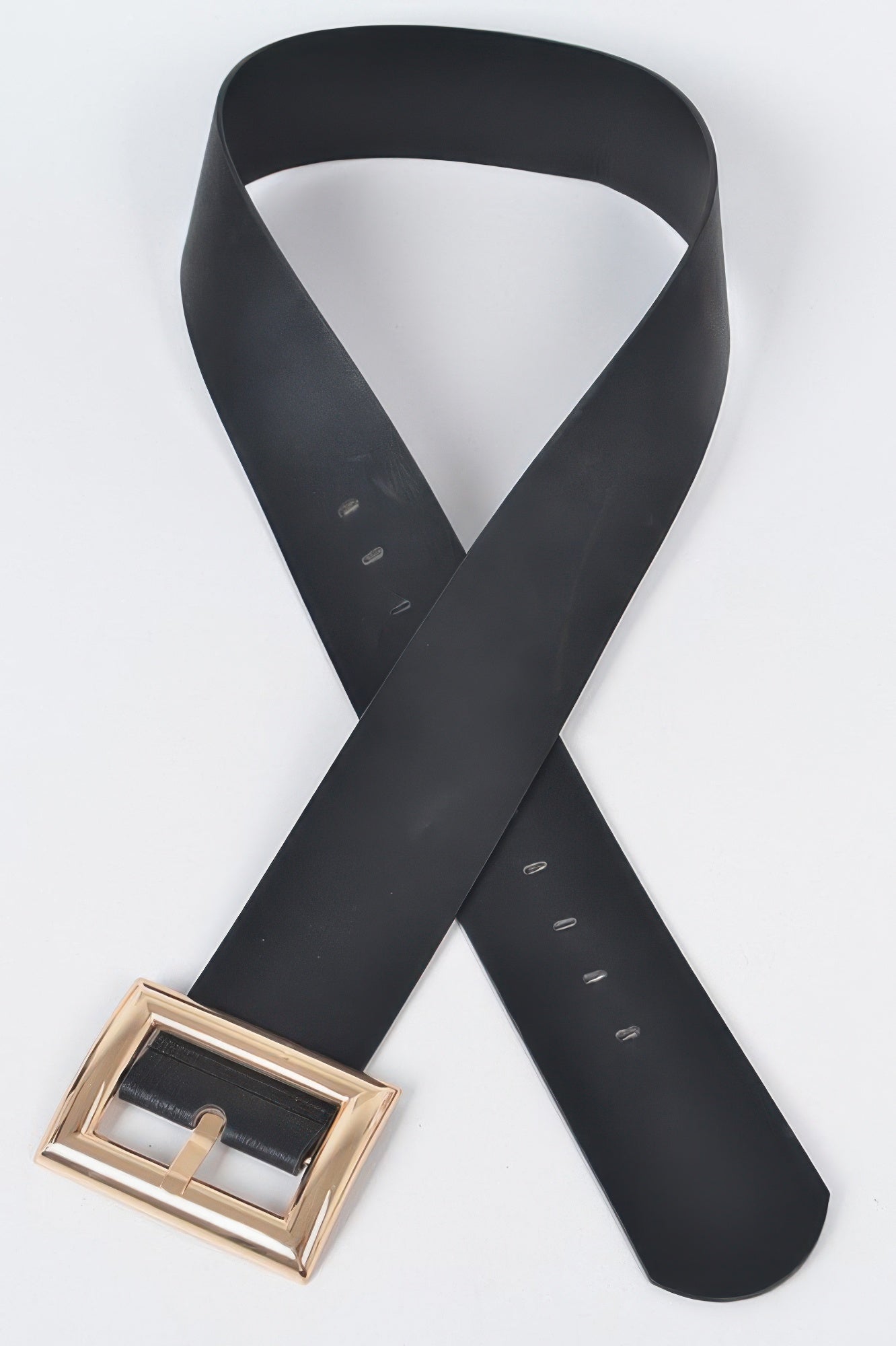 Simple Rectangle Buckle Plus Size Belt
