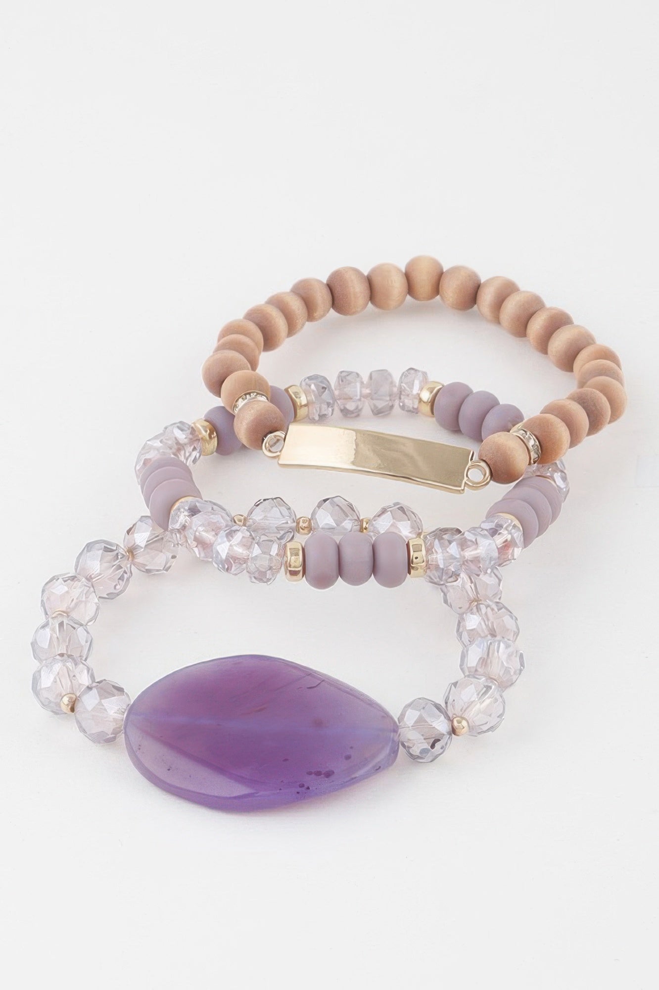 Giant Stone Bead Bracelet