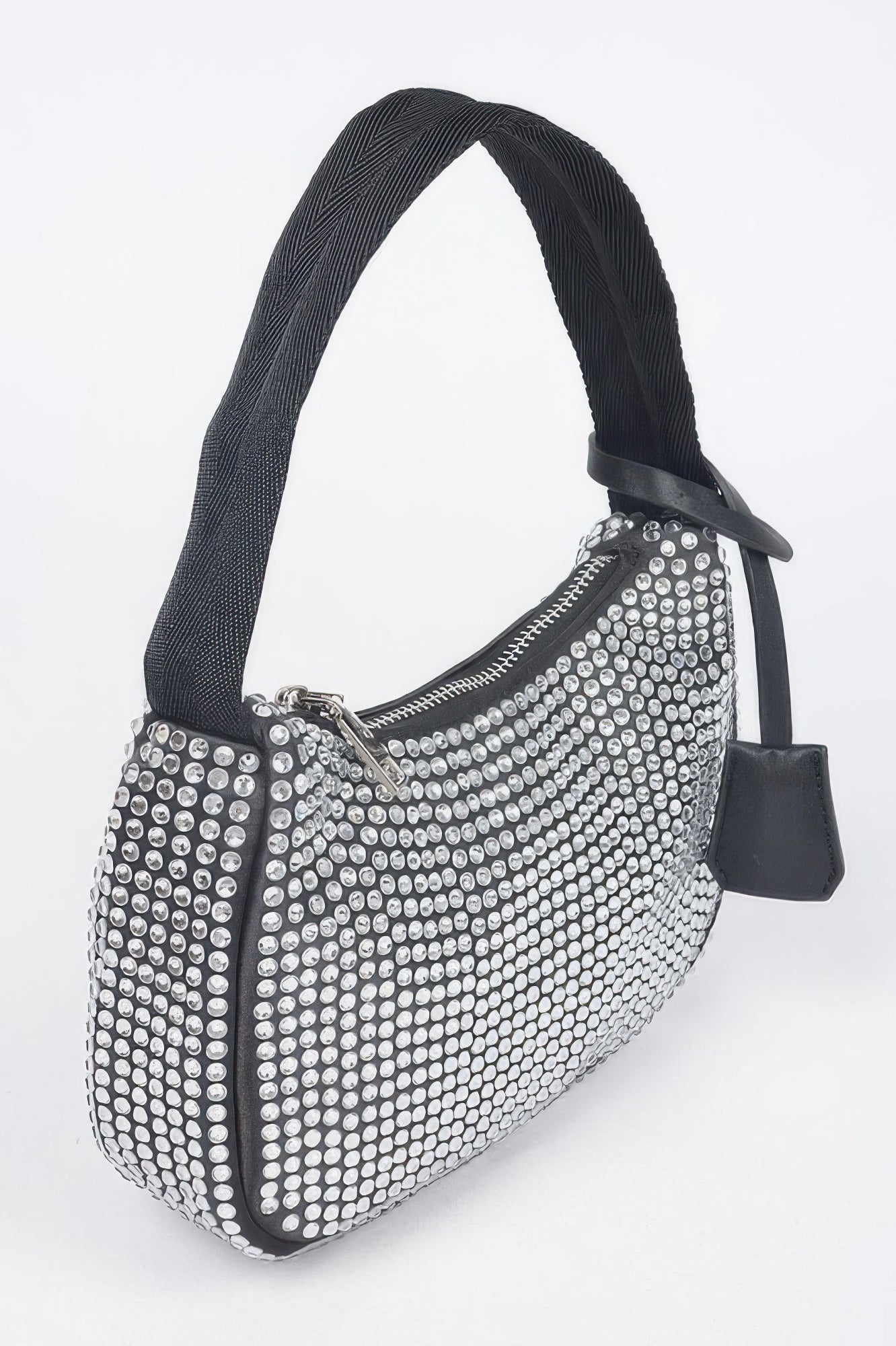 Rhinestone Simple Shoulder Bag