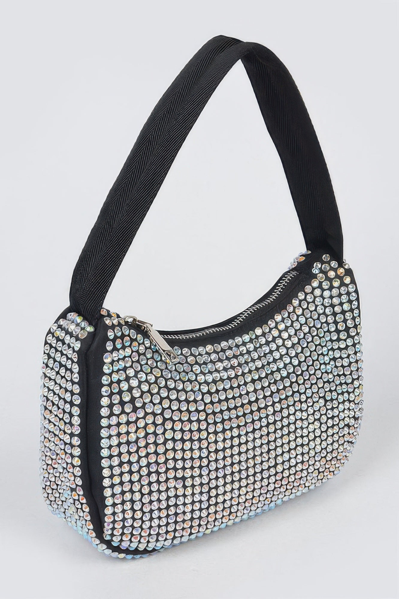 Rhinestone Simple Shoulder Bag