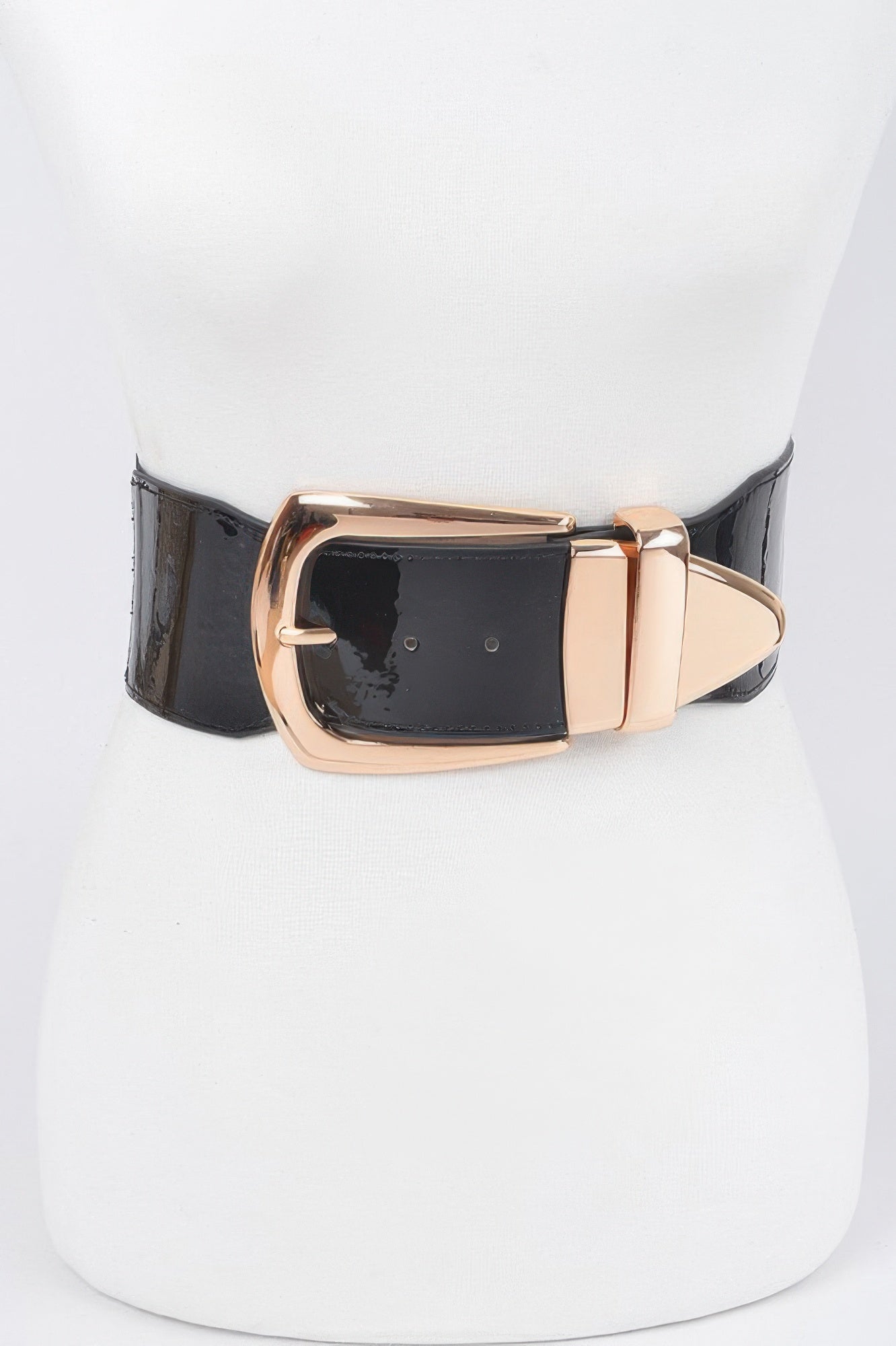 Multi Metal Plus Size Enamel Belt