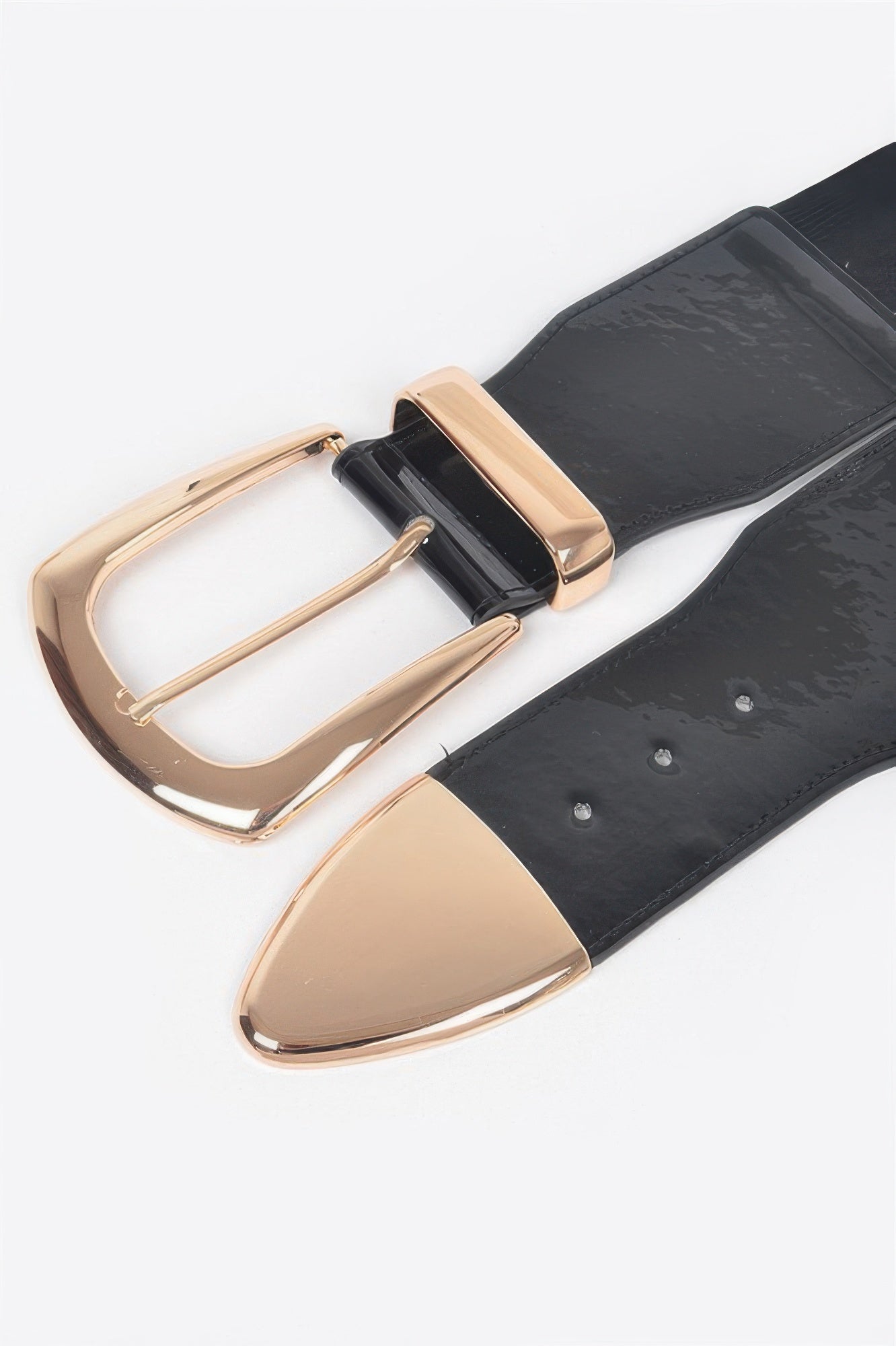 Multi Metal Plus Size Enamel Belt