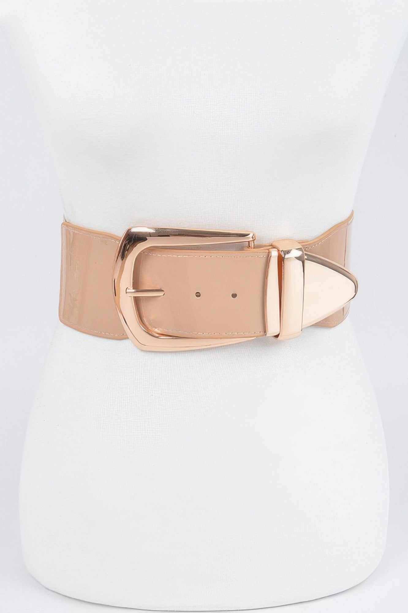 Multi Metal Plus Size Enamel Belt