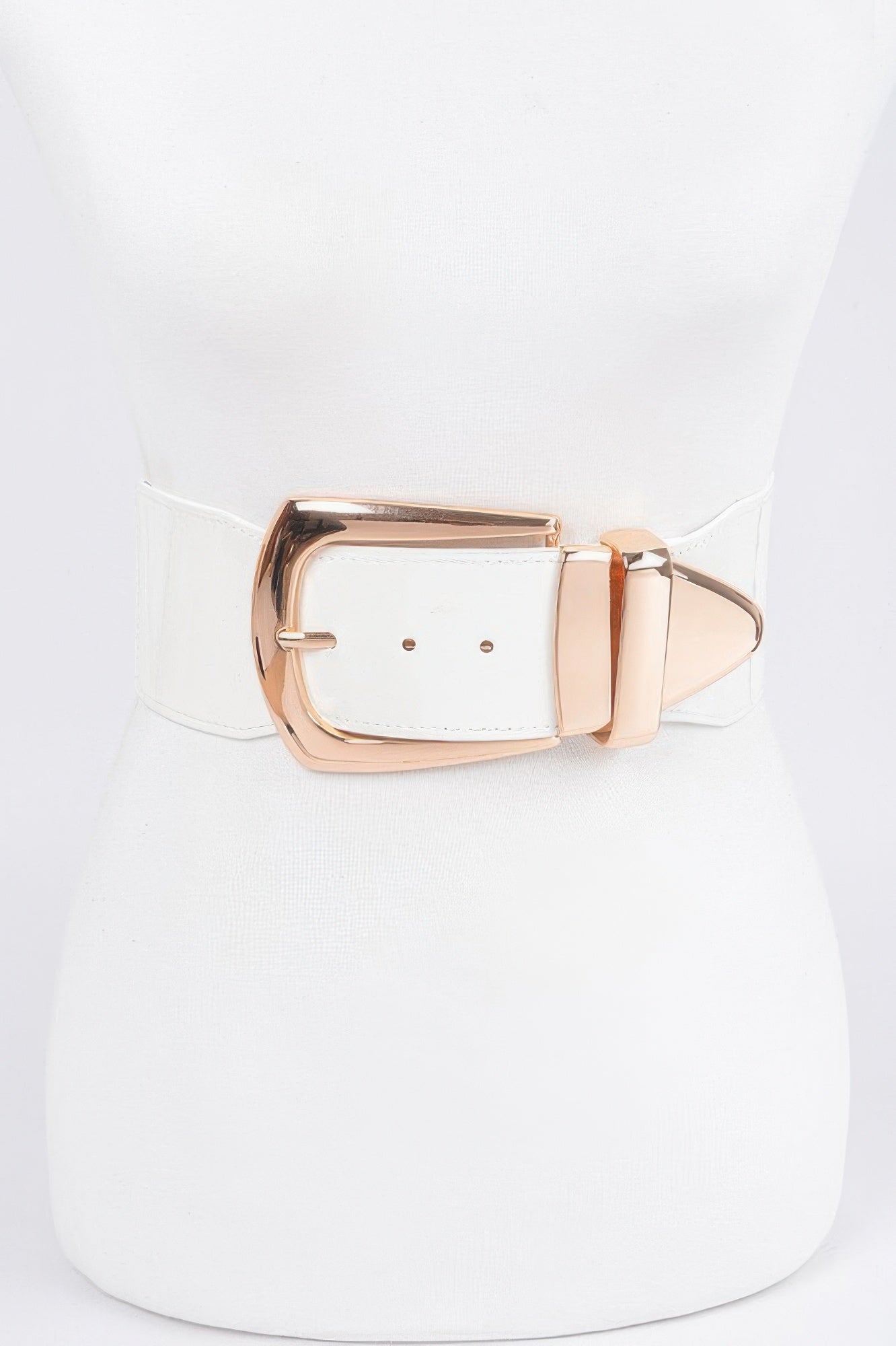 Multi Metal Plus Size Enamel Belt