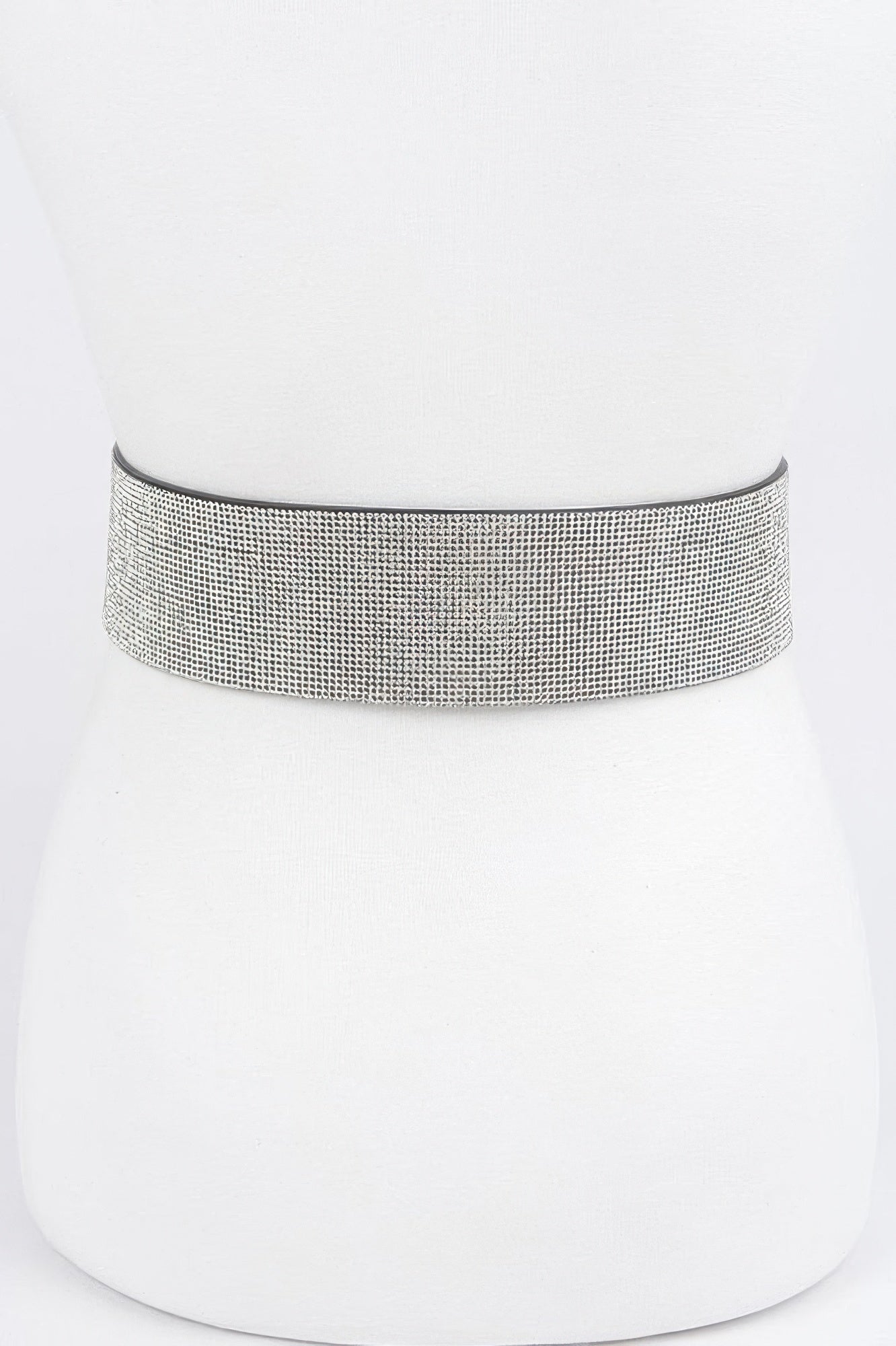 Multi Metal Rhinestone Belt