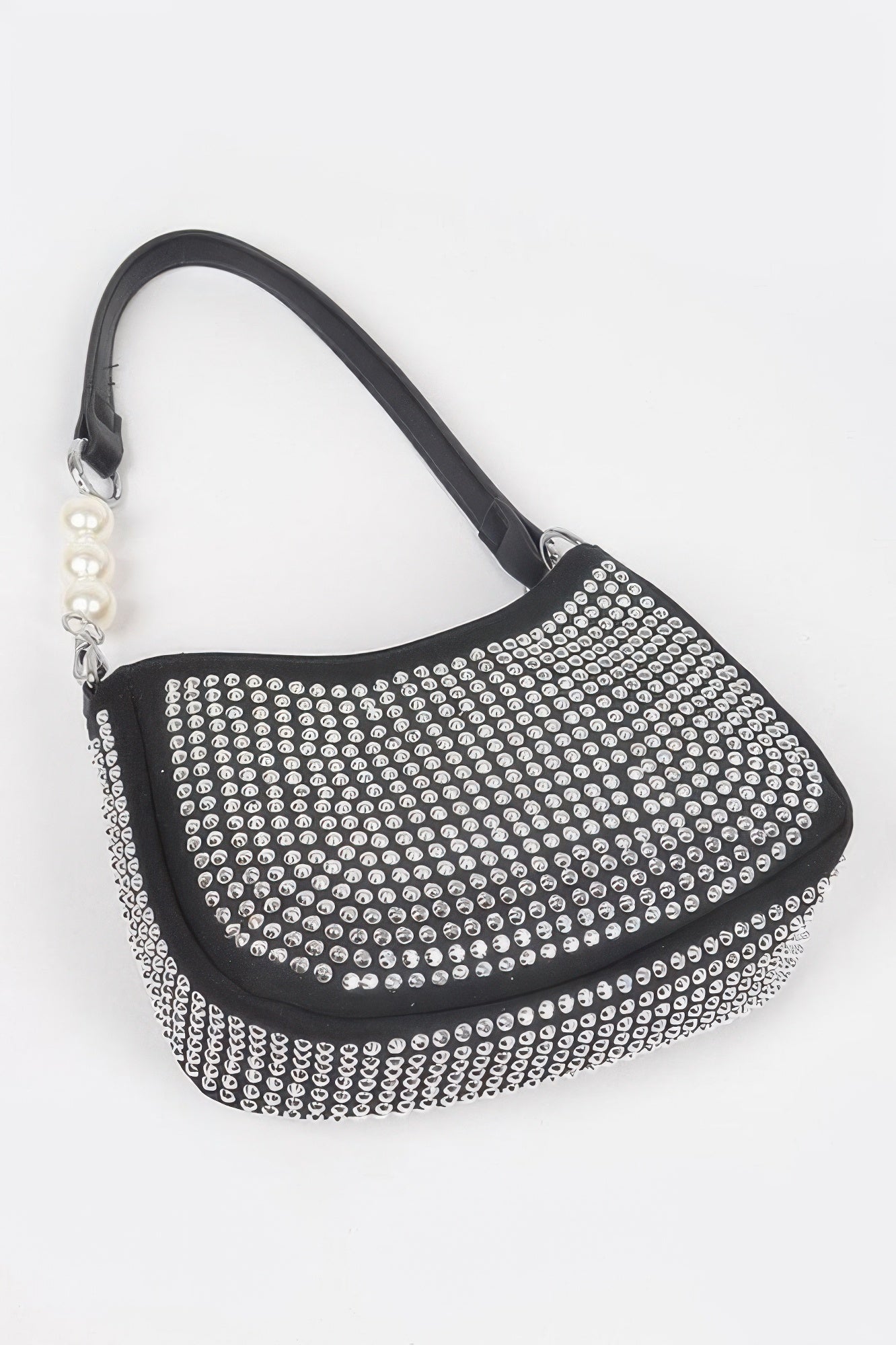 Hotfix Micro Suede Crossbody Bag