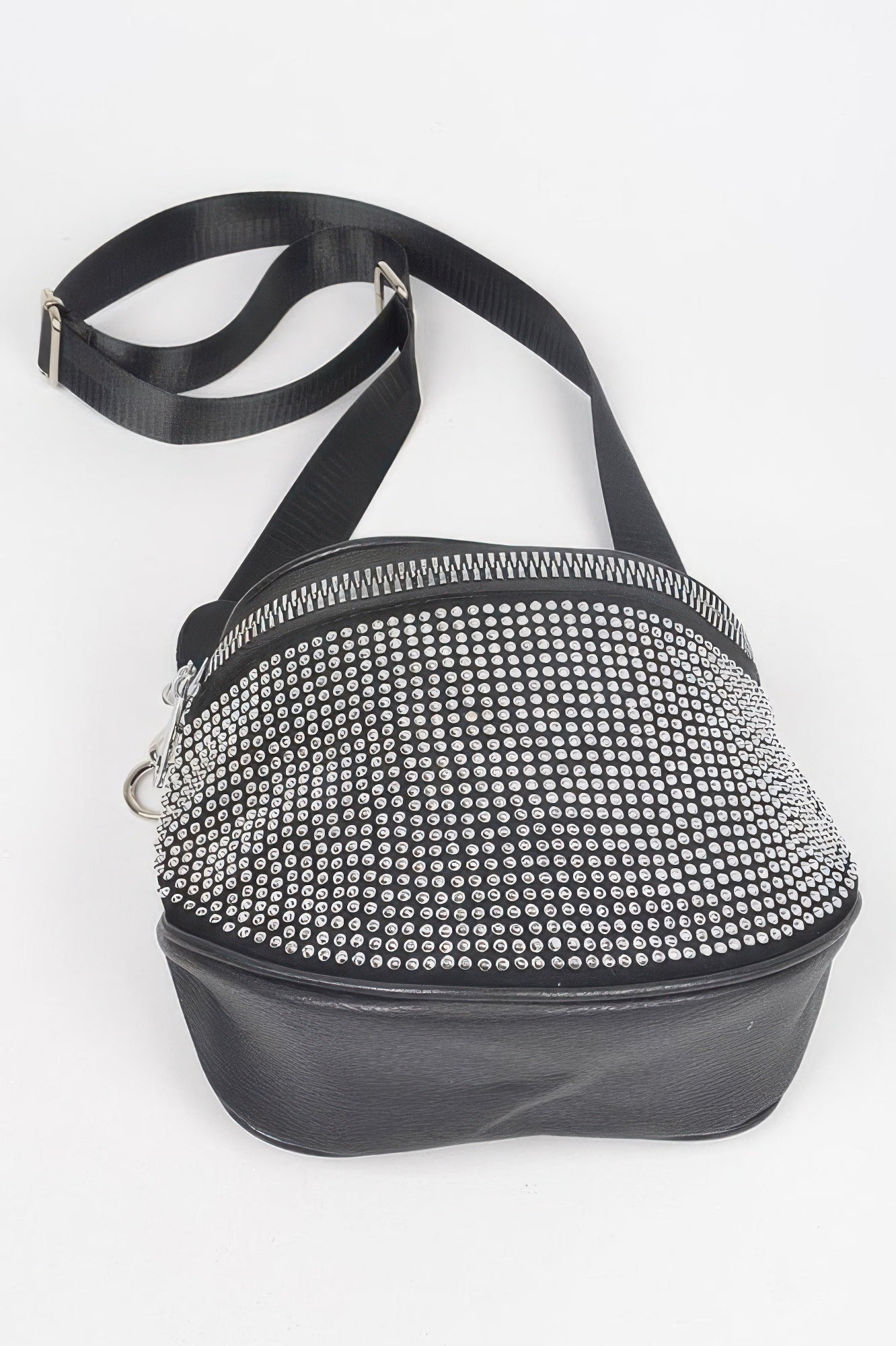 Stone Studded Crossbody Bag