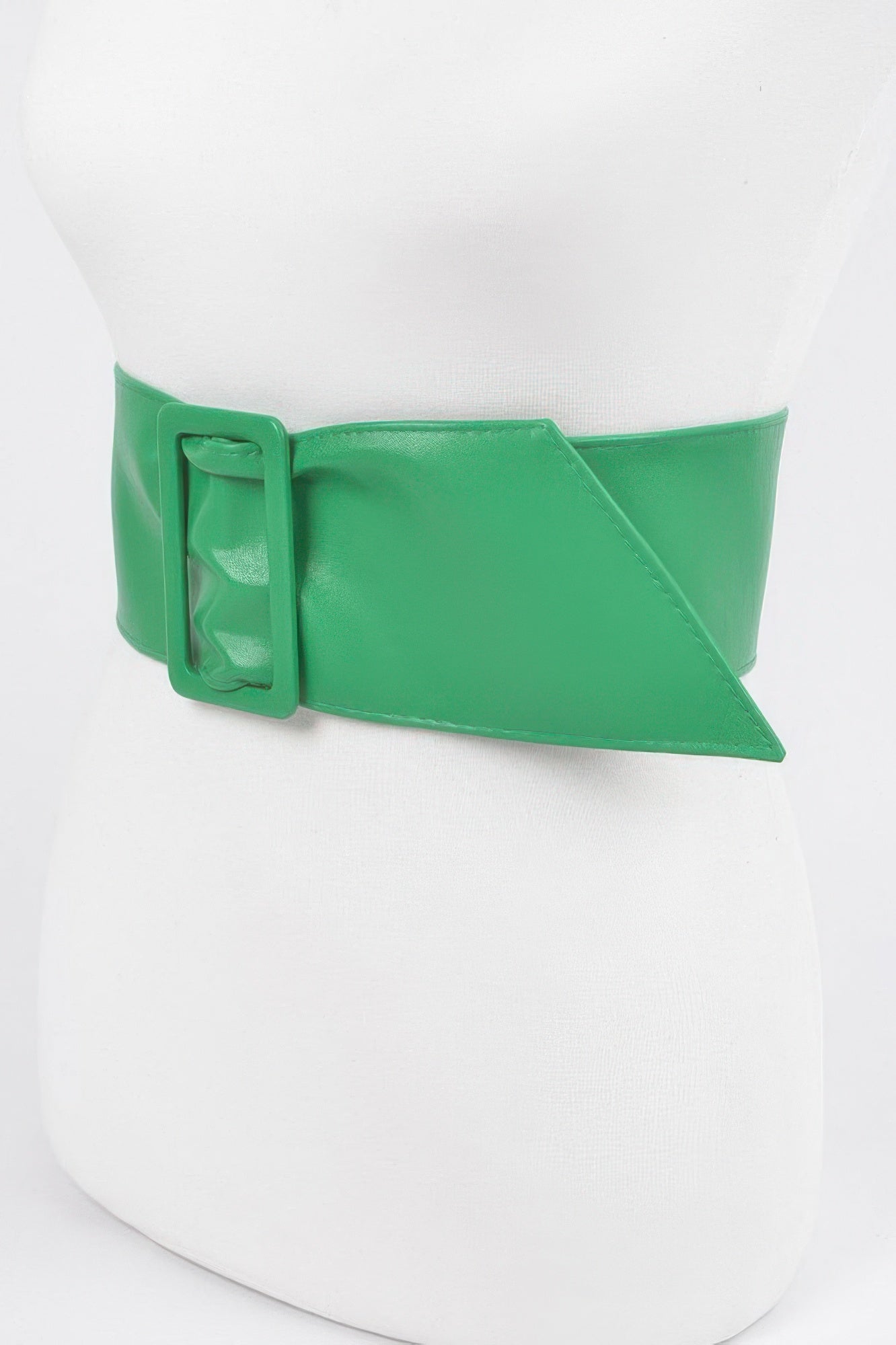 Faux Leather Waist Belt