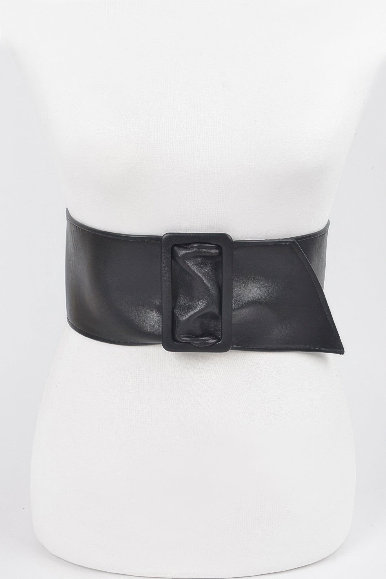 Faux Leather Waist Belt