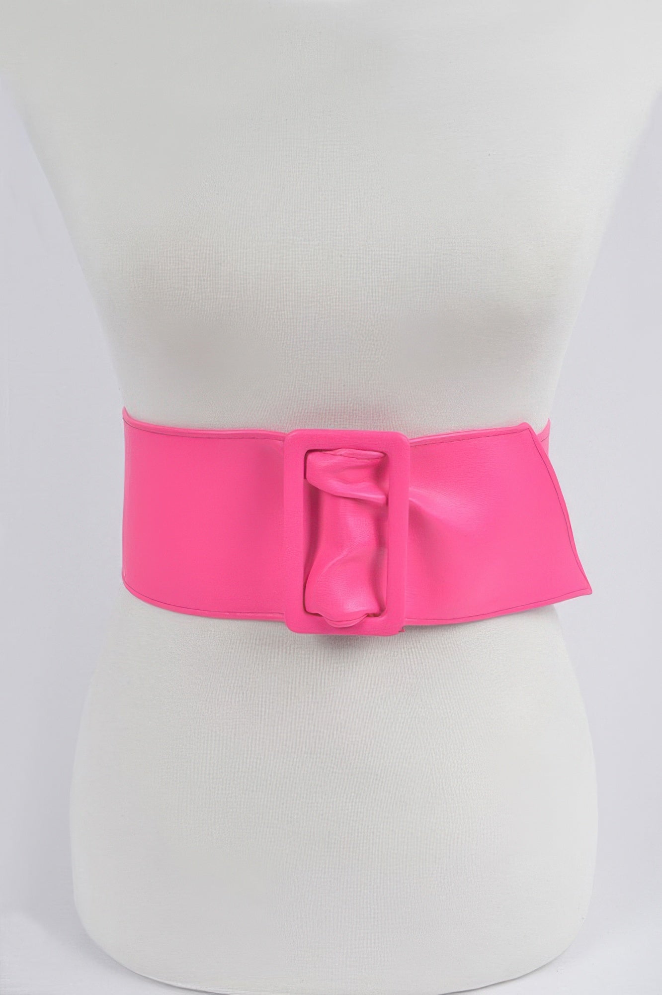 Faux Leather Waist Belt