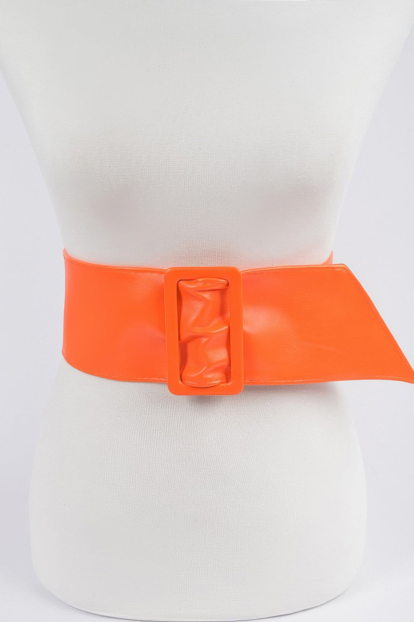 Faux Leather Waist Belt