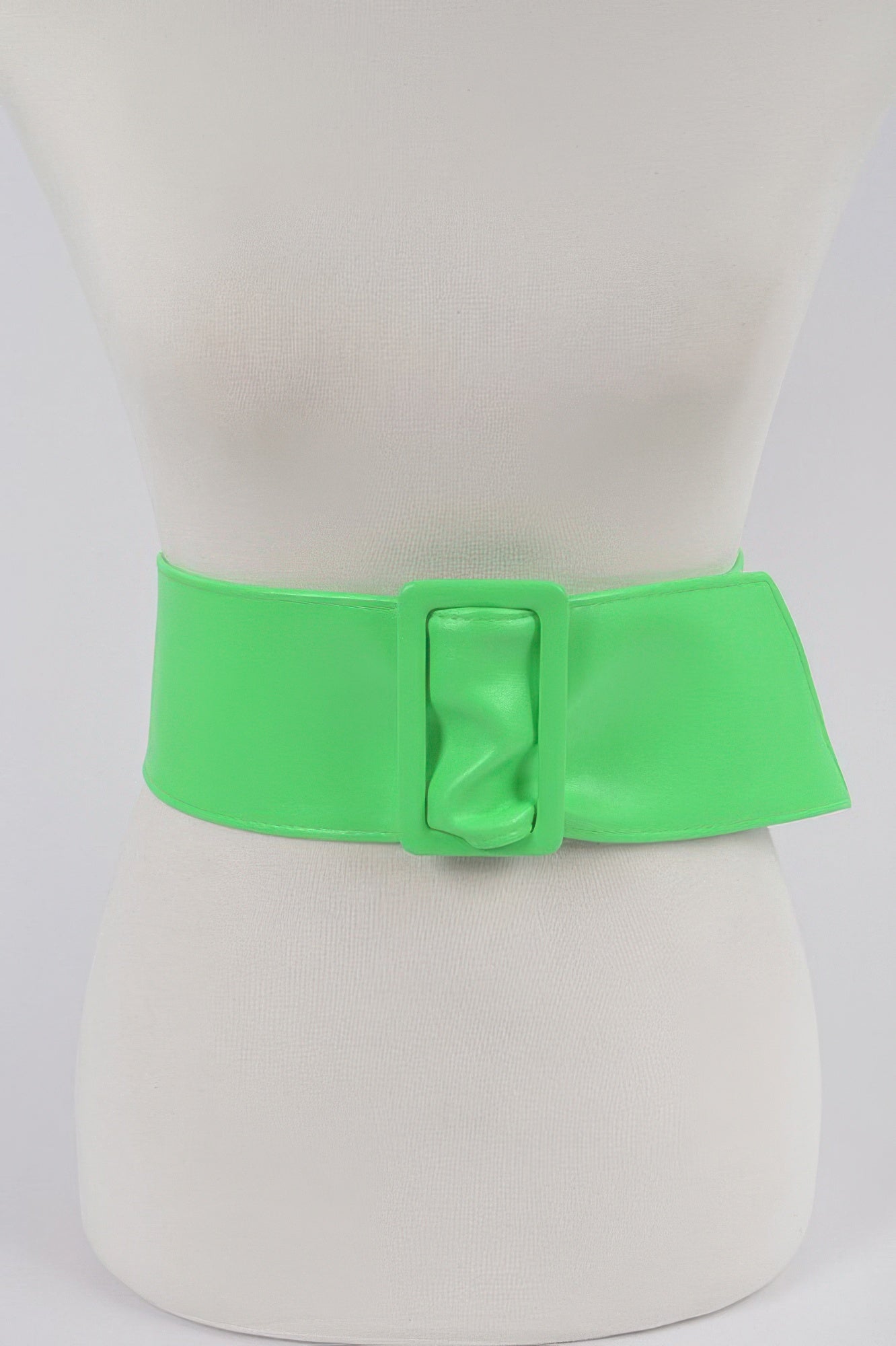 Faux Leather Waist Belt