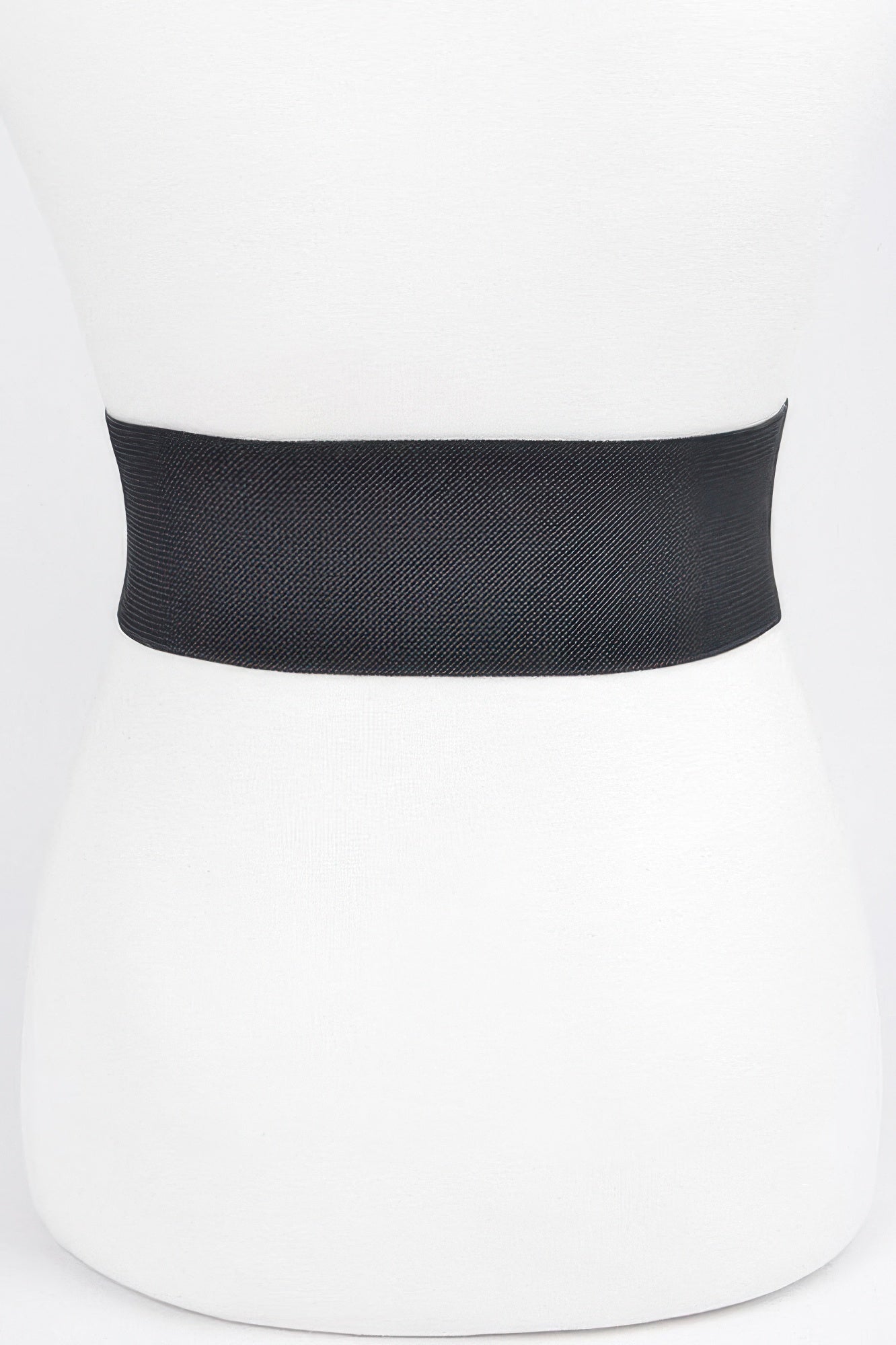 Rhinestone Buckle Elastic Belt