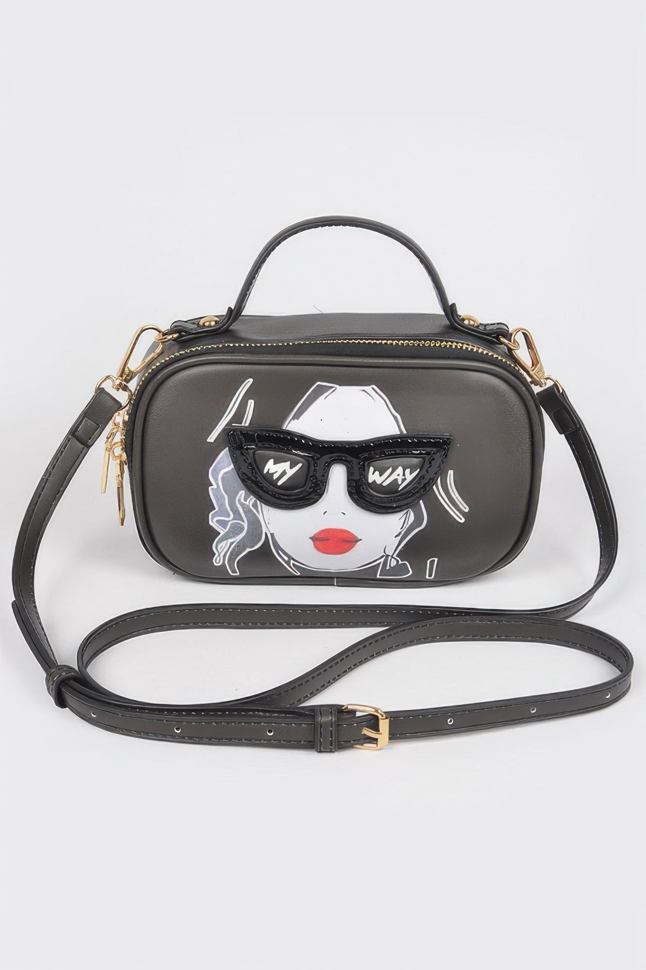 Top Handle Novelty Bag