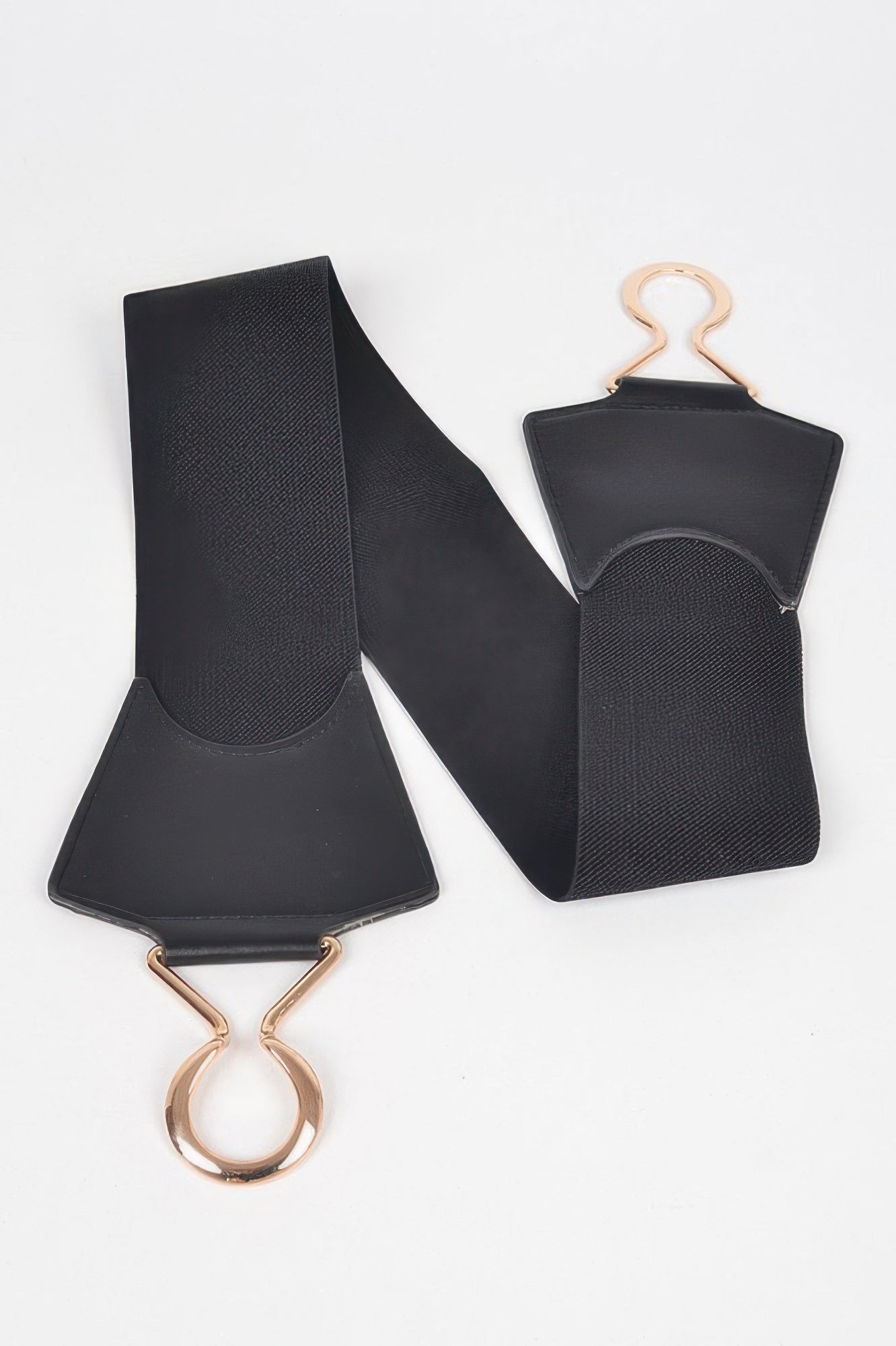 Faux Leather Plus Size Elastic Belt