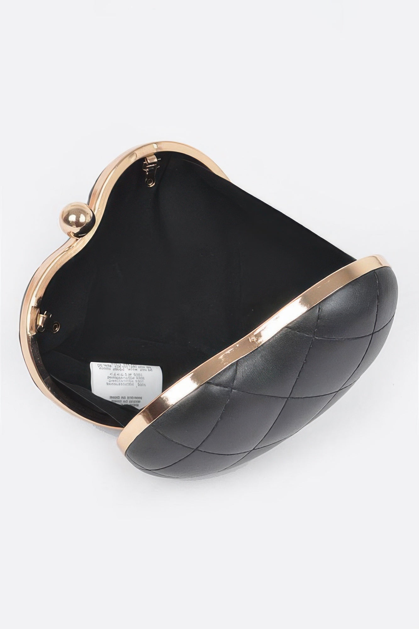 Quilted Heart Crossbody Bag