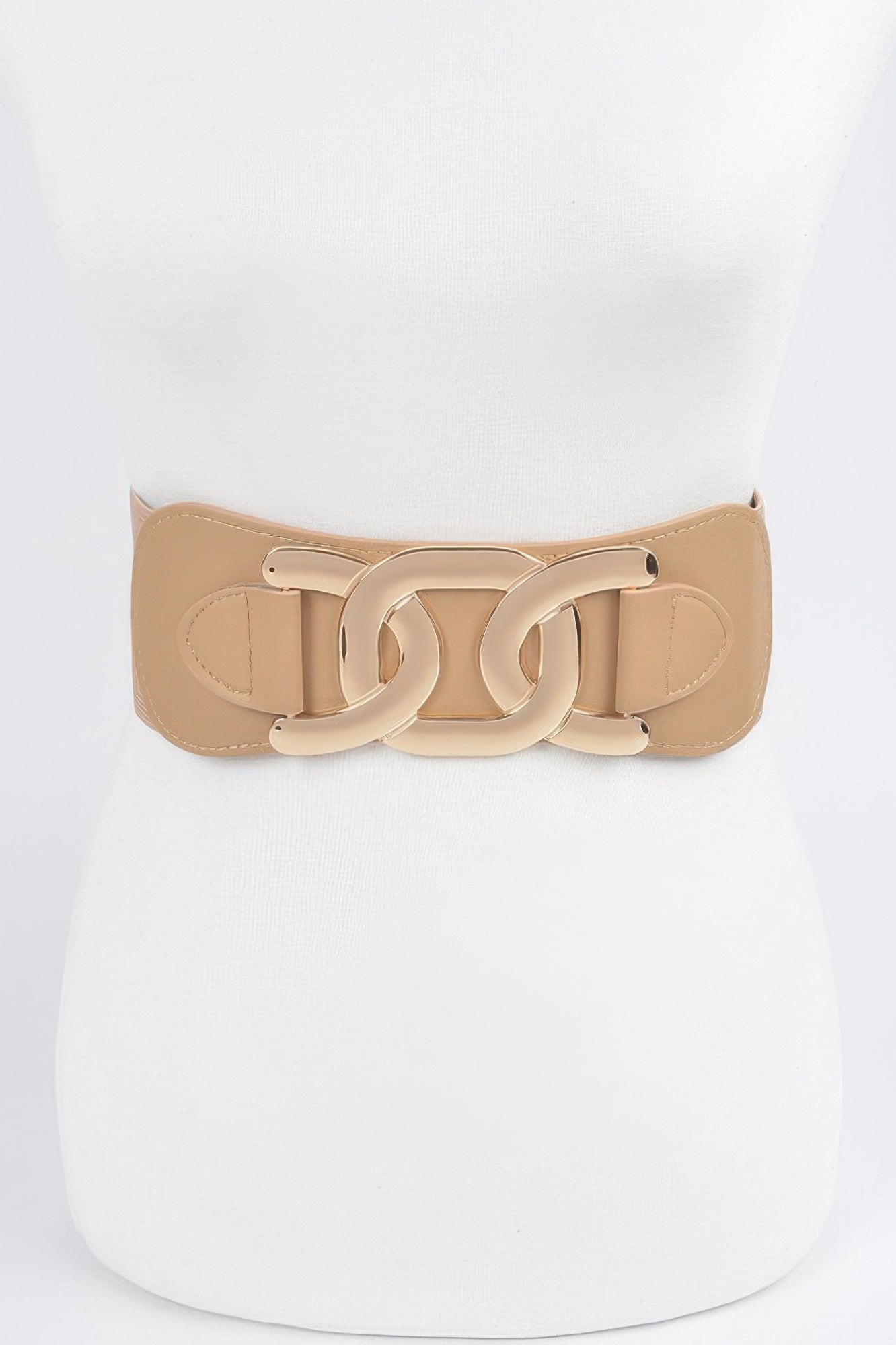 Metal Buckle Elastic Belt