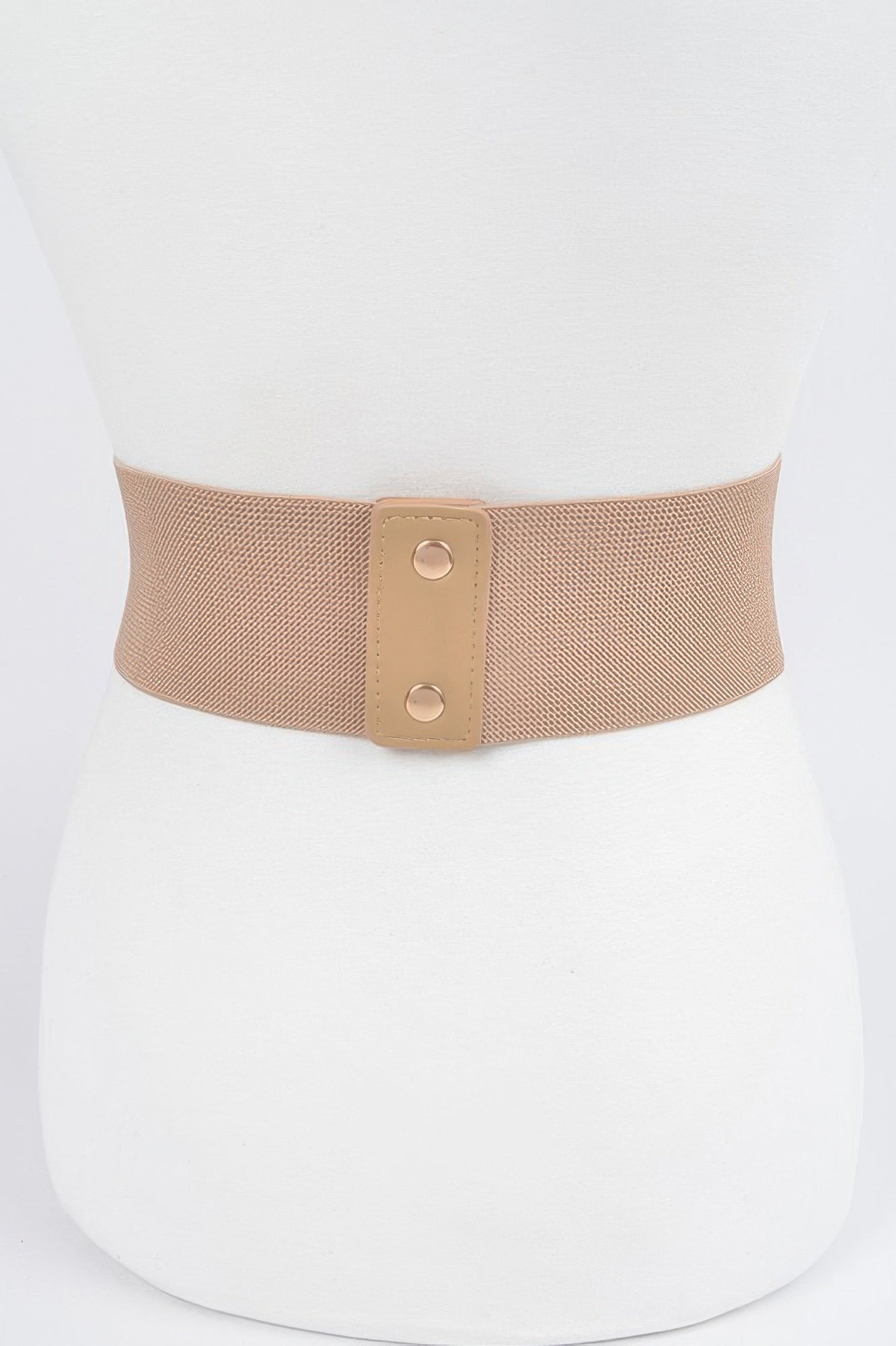 Metal Buckle Elastic Belt