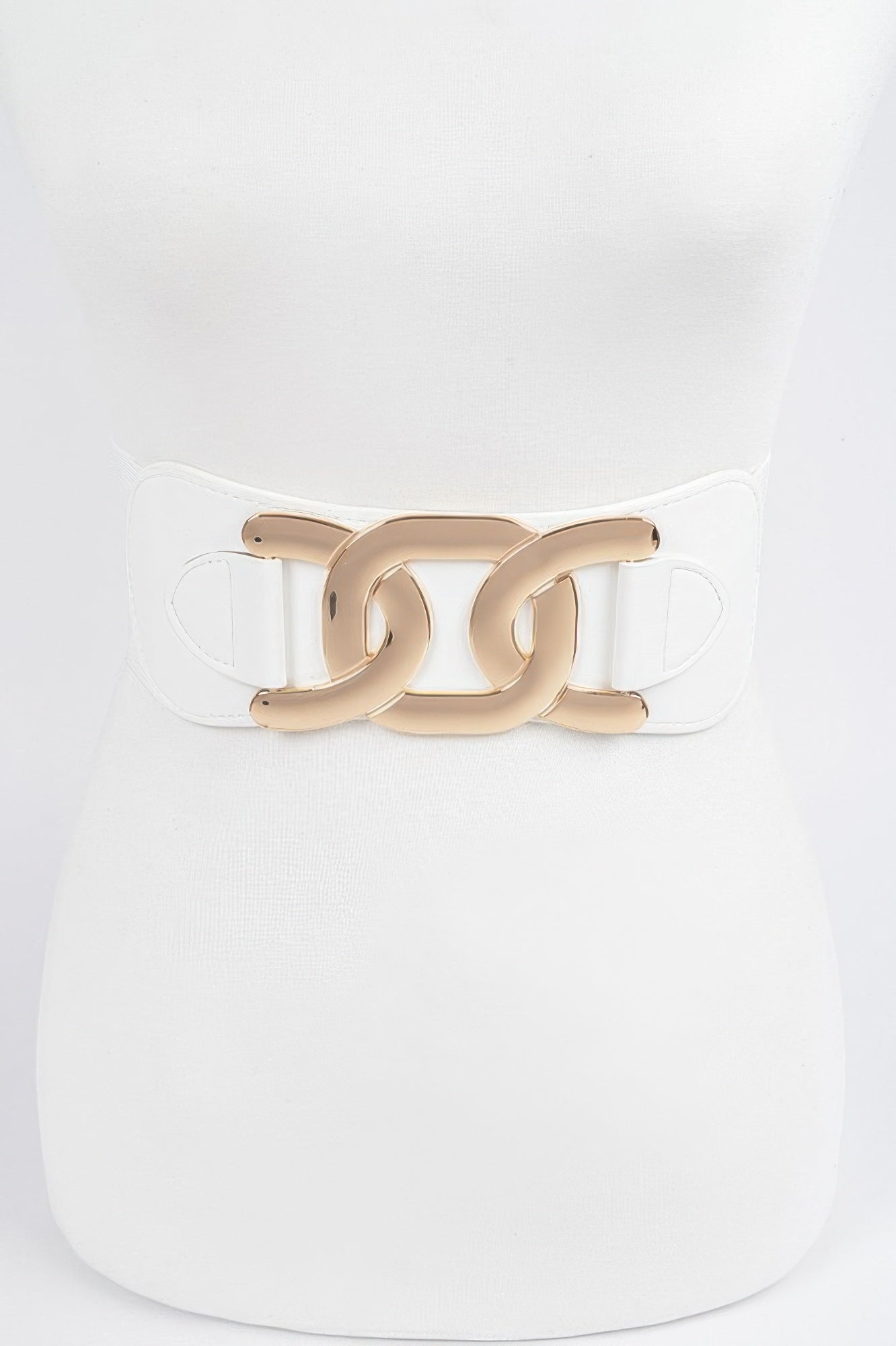 Metal Buckle Elastic Belt