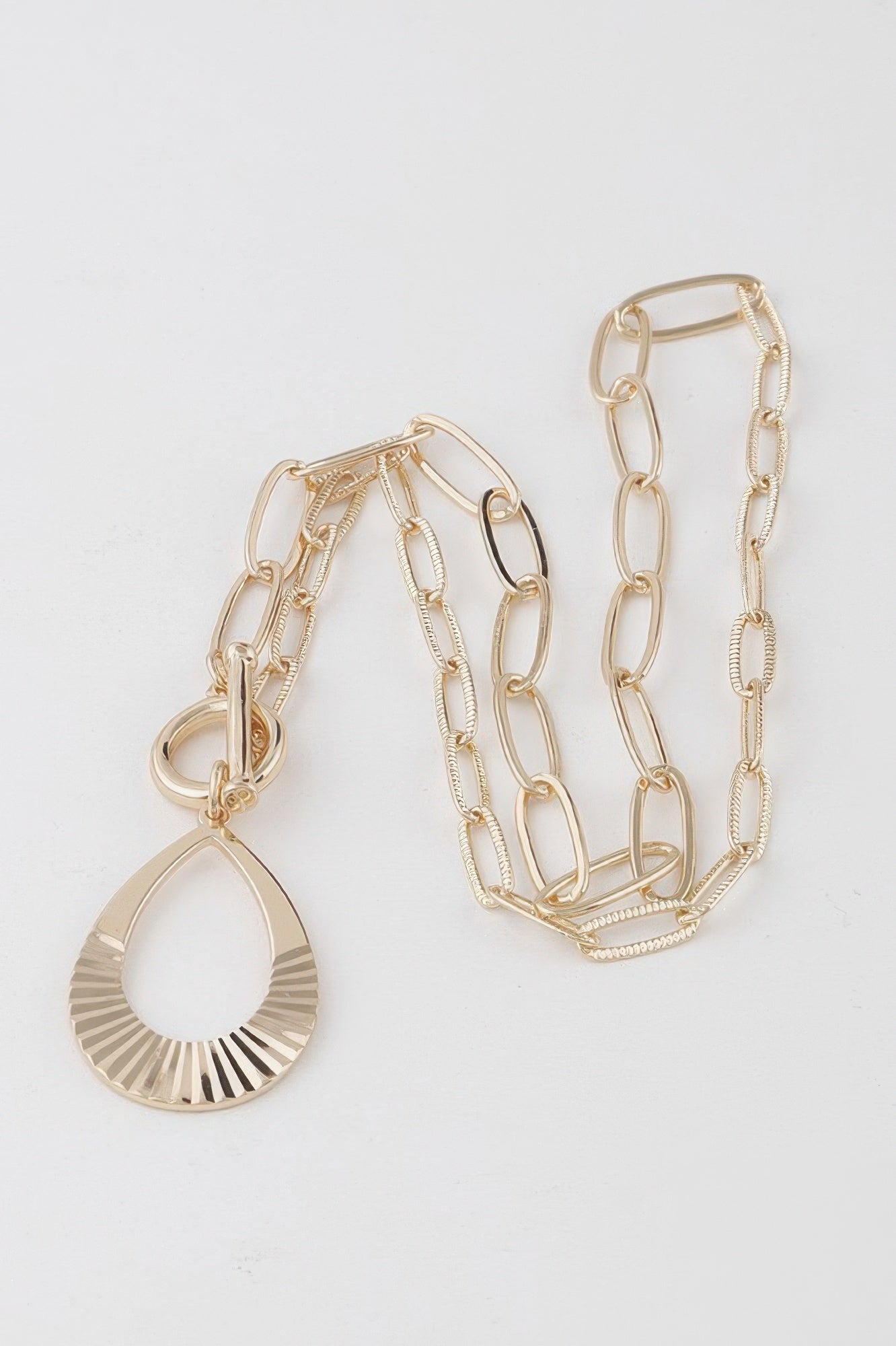 Teardrop Toggle Necklace