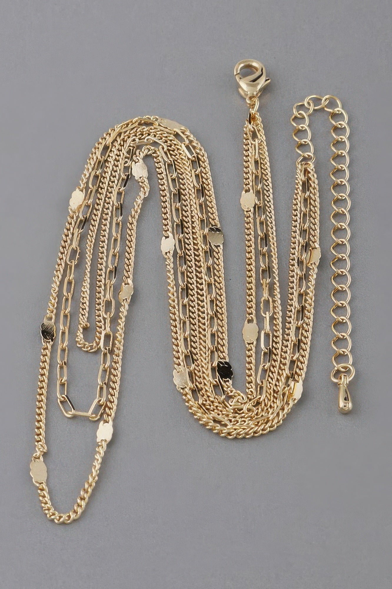 Triple Chain Necklace