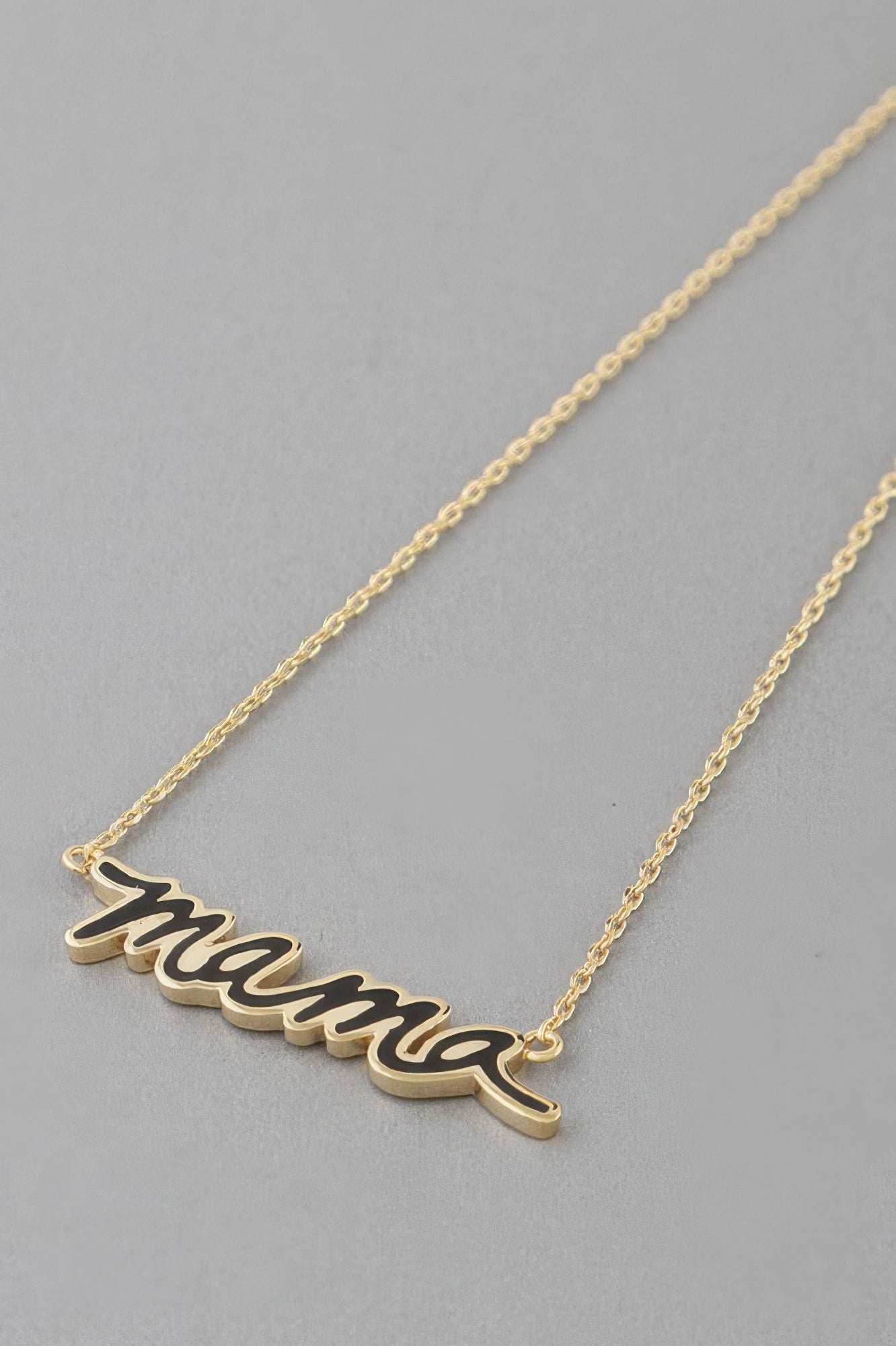 Mama Lined Necklace