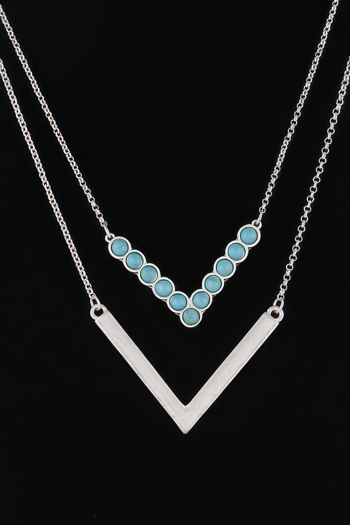 Stone V Necklace
