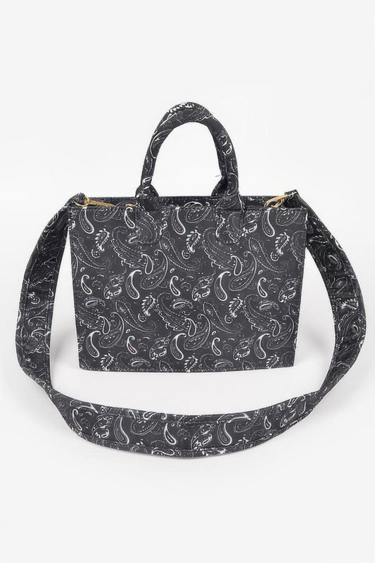 Bandana Medium Tote W/wide Strap
