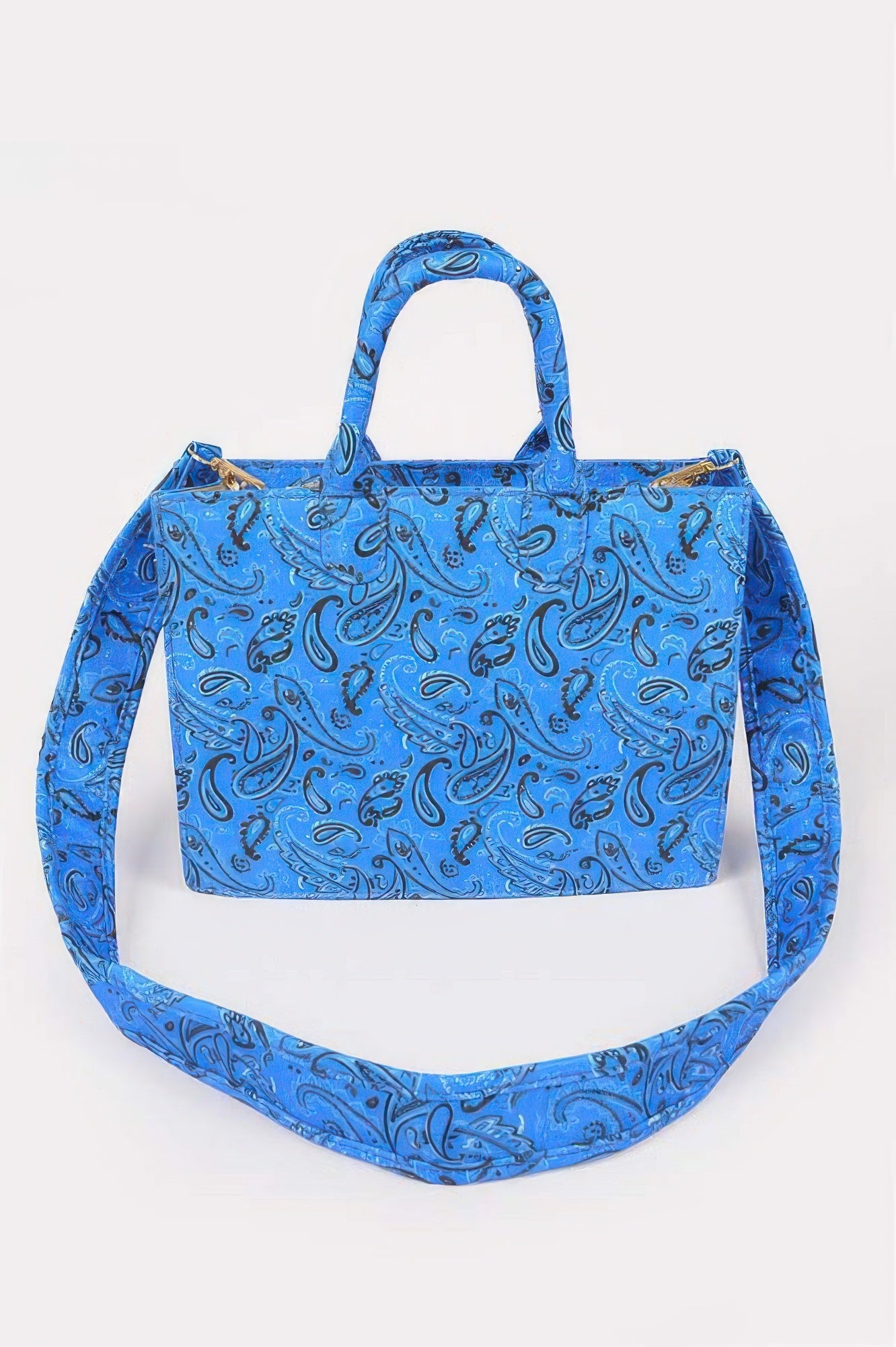 Bandana Medium Tote W/wide Strap