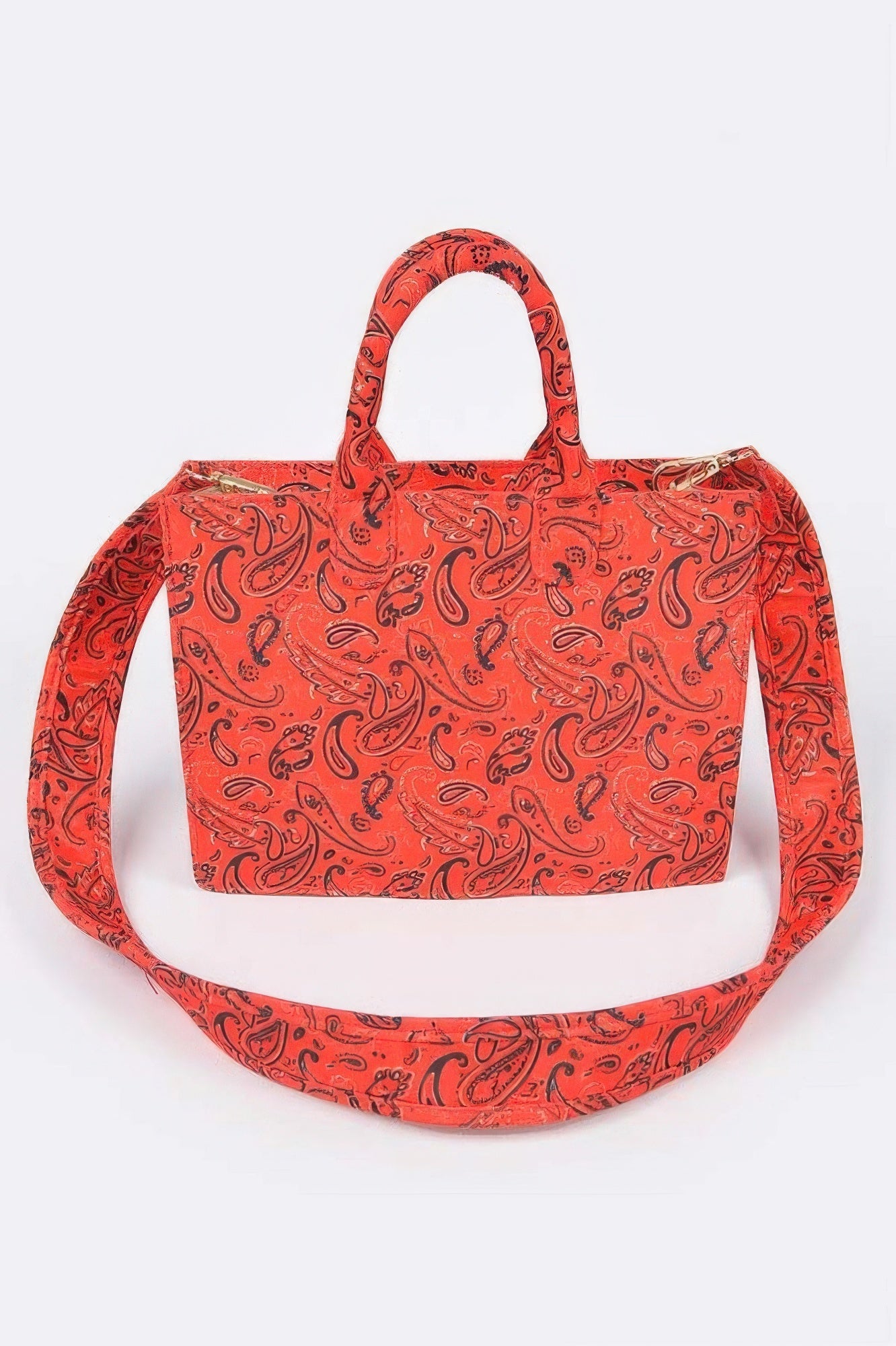 Bandana Medium Tote W/wide Strap